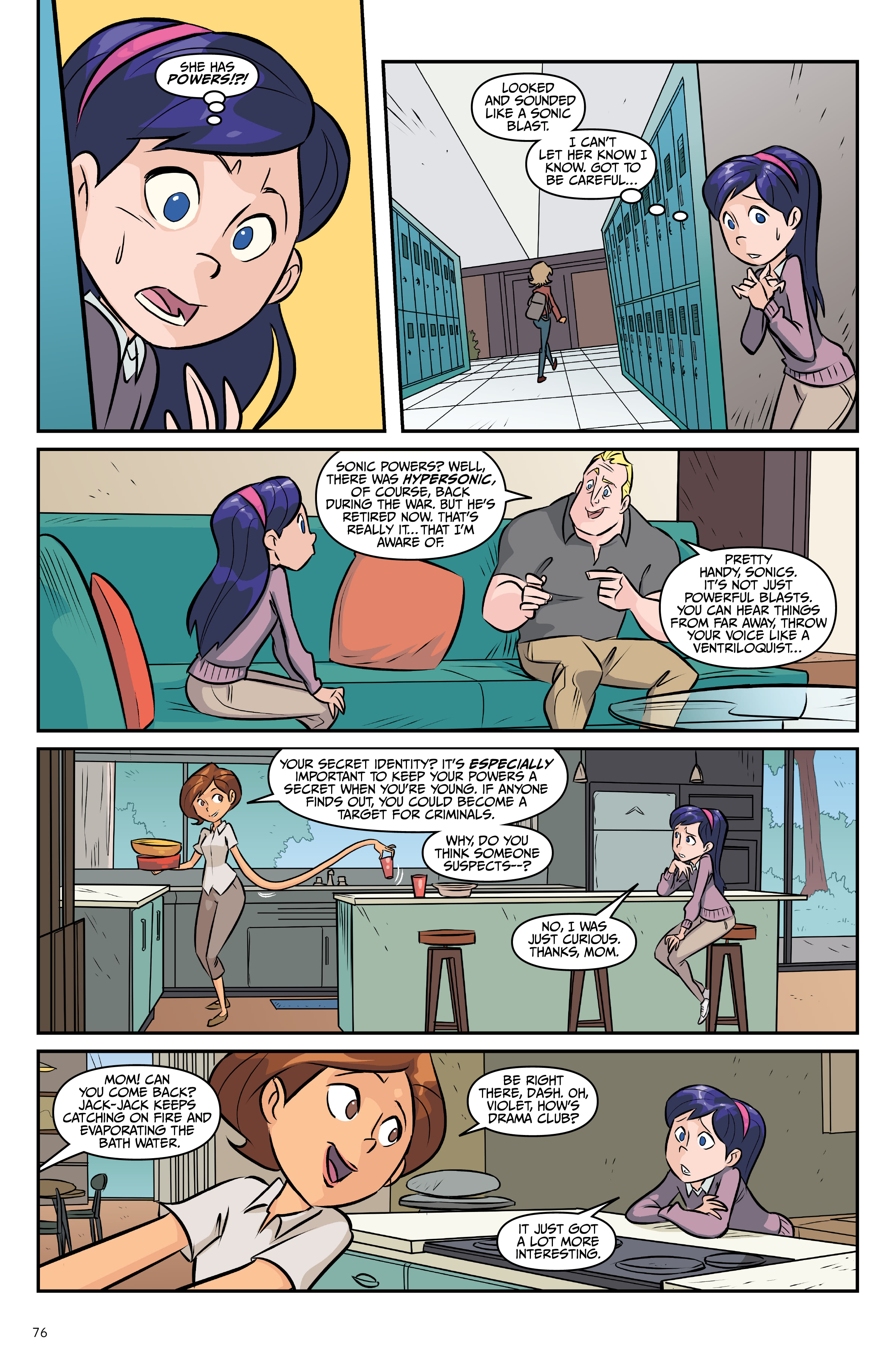 Read online Disney/PIXAR Incredibles 2 Library Edition comic -  Issue # TPB (Part 1) - 75