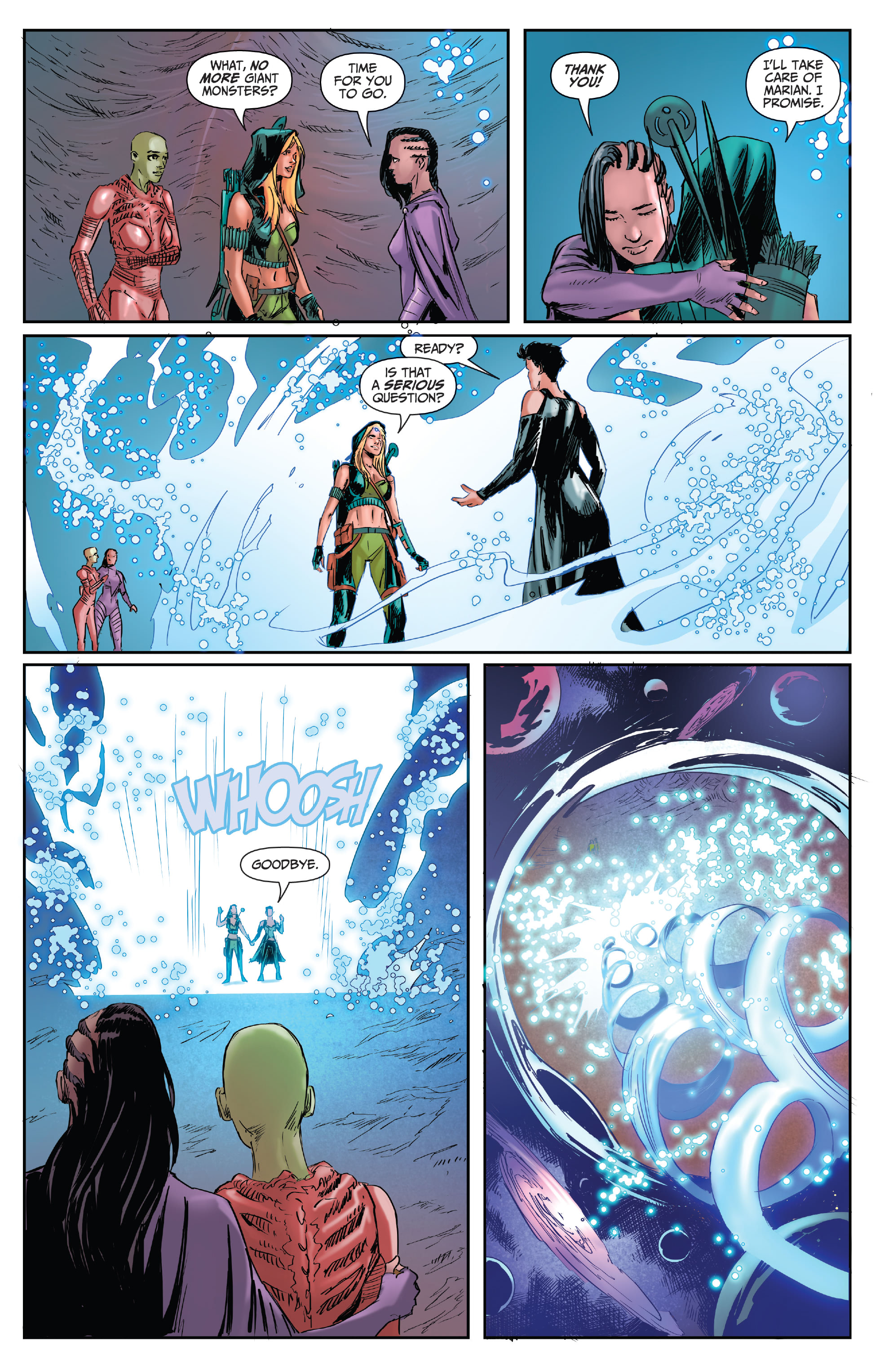Read online Robyn Hood Annual: Worlds Apart comic -  Issue # Full - 61