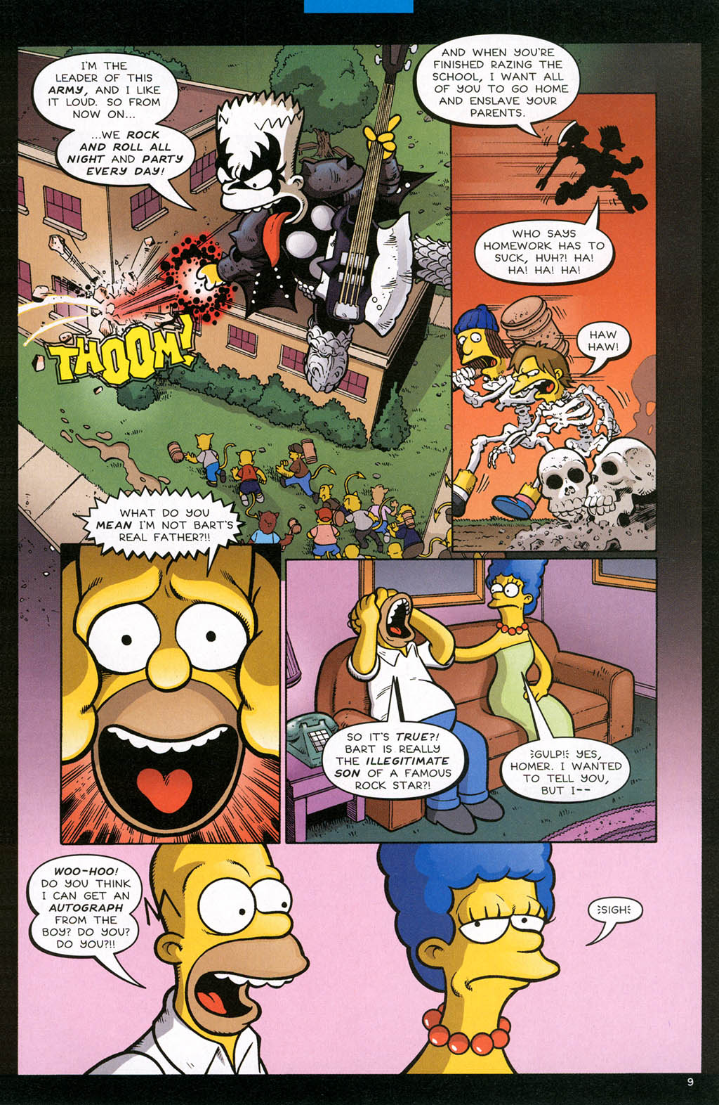Read online Treehouse of Horror comic -  Issue #10 - 12