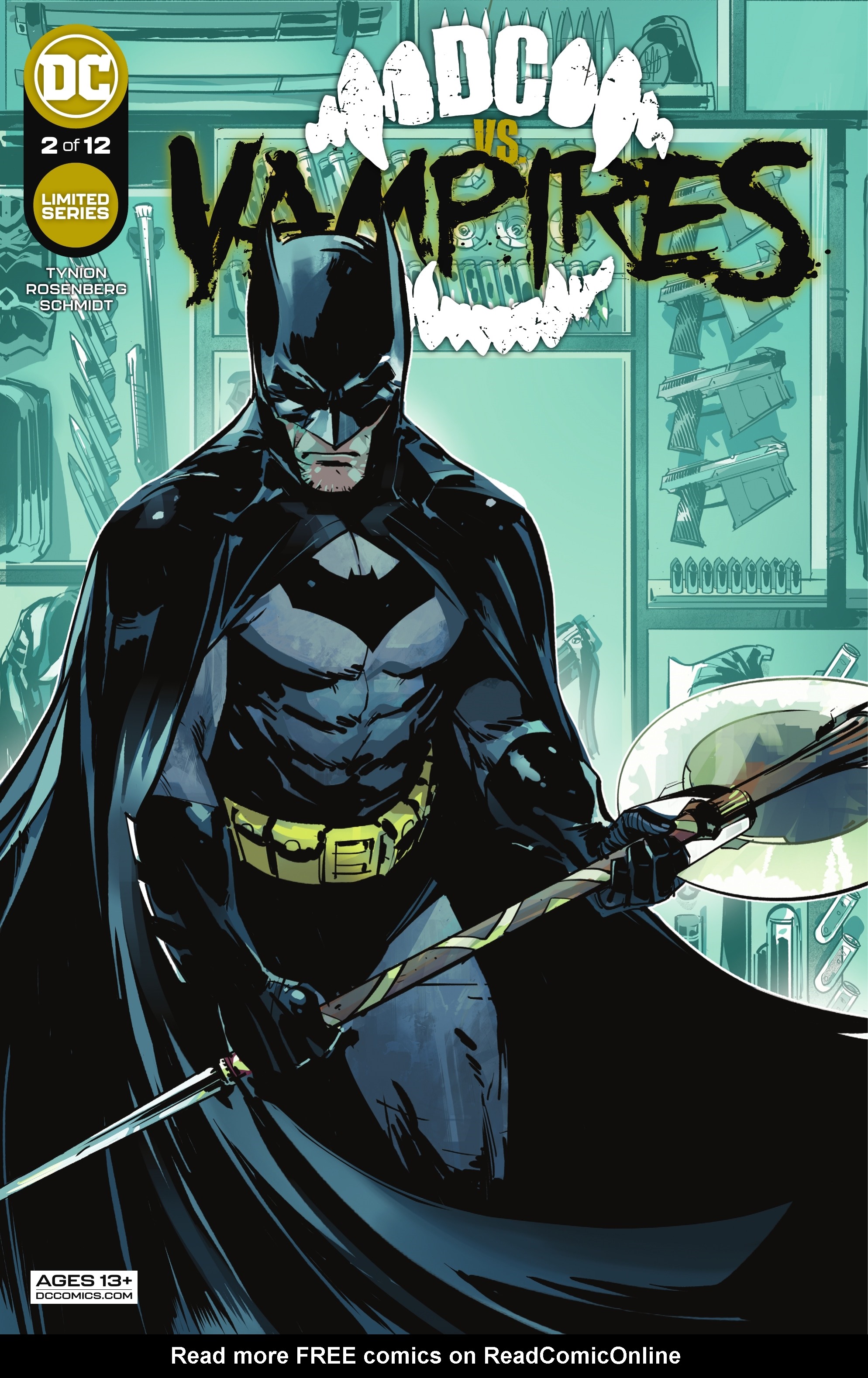 Read online DC vs. Vampires comic -  Issue #2 - 1