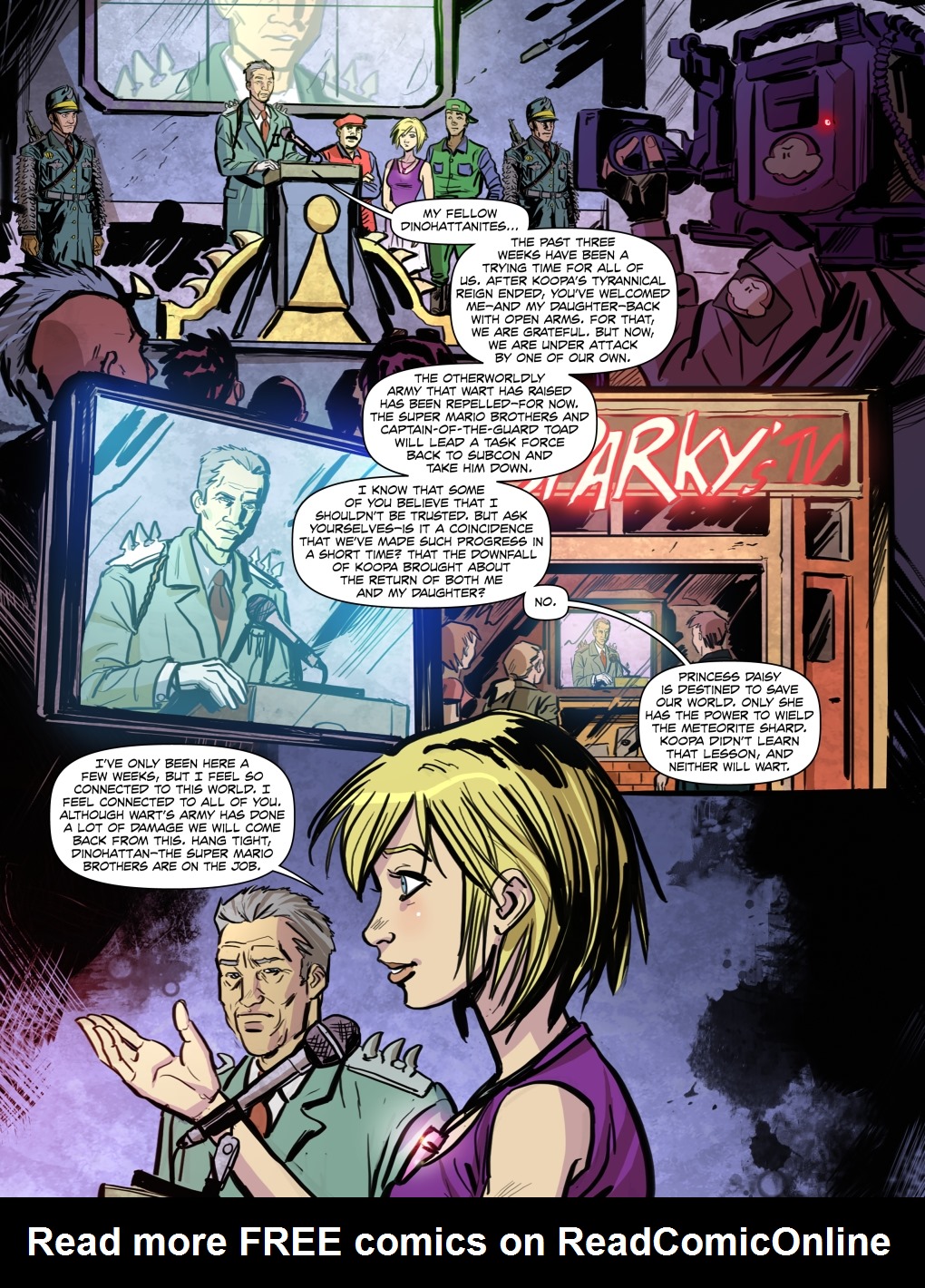 Read online Super Mario Bros. The Movie comic -  Issue #4 - 7