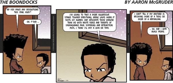 Read online The Boondocks Collection comic -  Issue # Year 2003 - 19