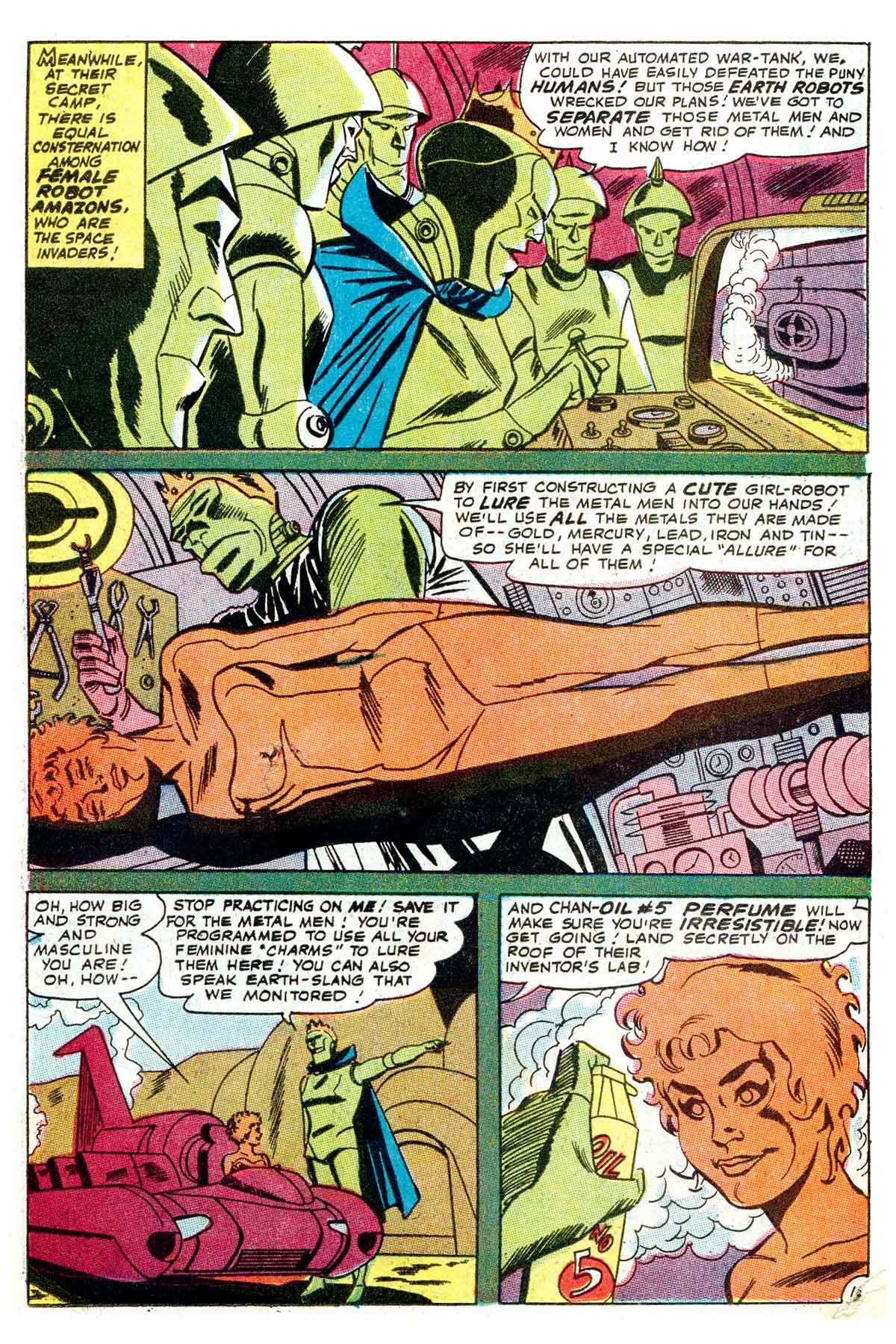 Read online Metal Men (1963) comic -  Issue #32 - 15