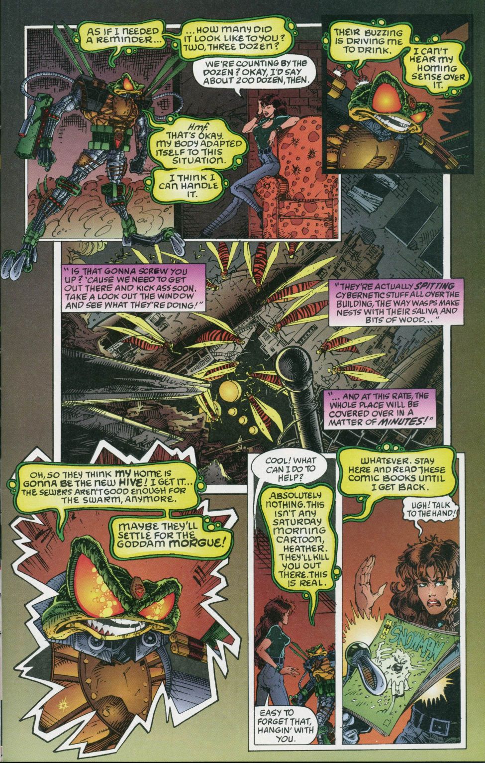 Read online Cyberfrog: Reservoir Frog comic -  Issue #2 - 7