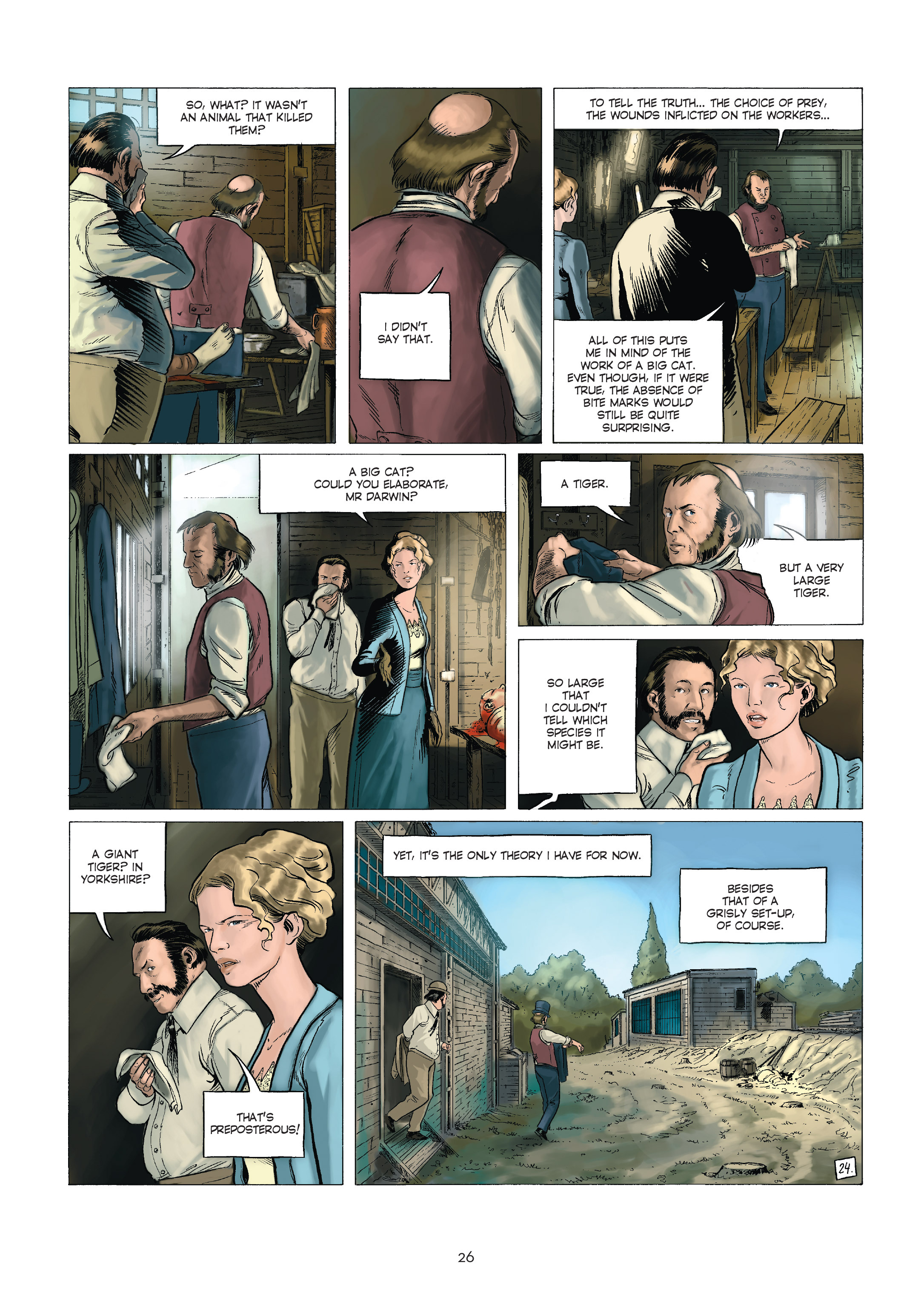 Read online Darwin's Diaries comic -  Issue #1 - 26