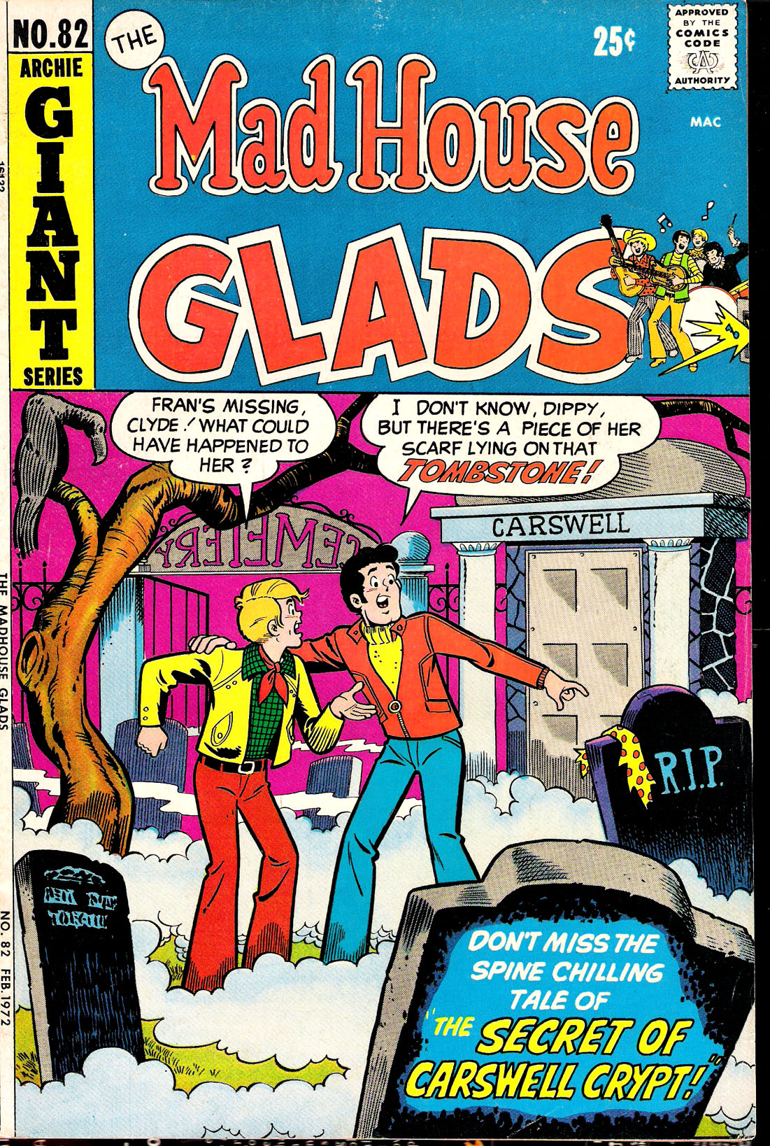 Read online The Mad House Glads comic -  Issue #82 - 1