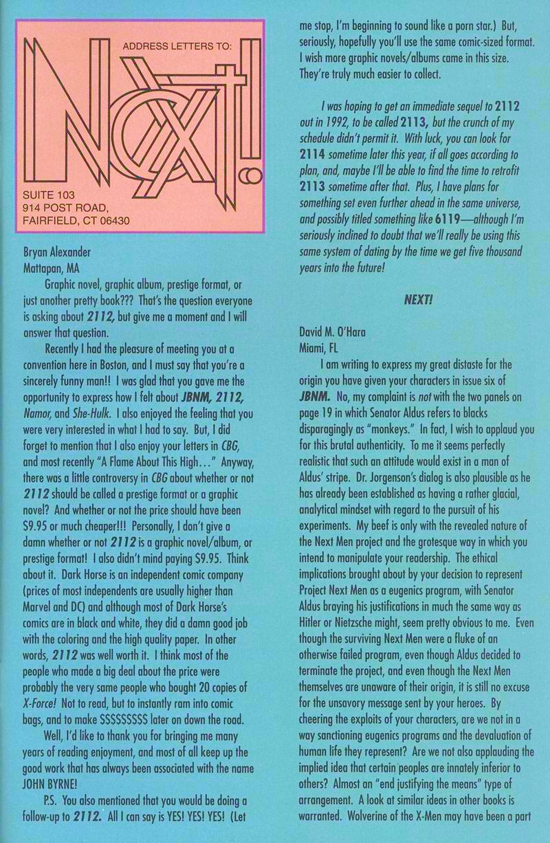 Read online John Byrne's Next Men (1992) comic -  Issue #11 - 31