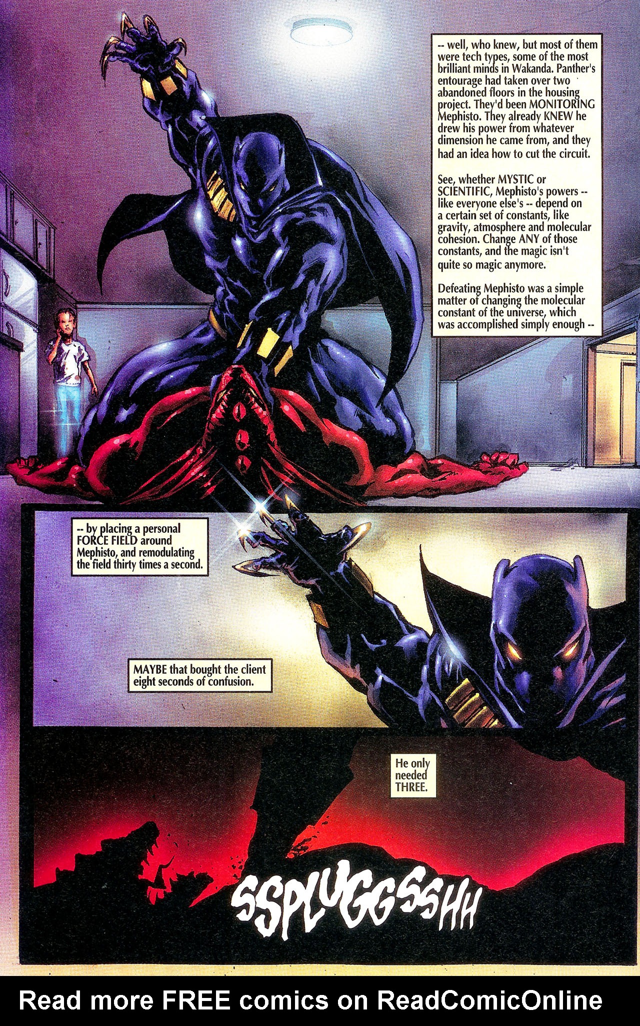 Read online Black Panther (1998) comic -  Issue #4 - 20