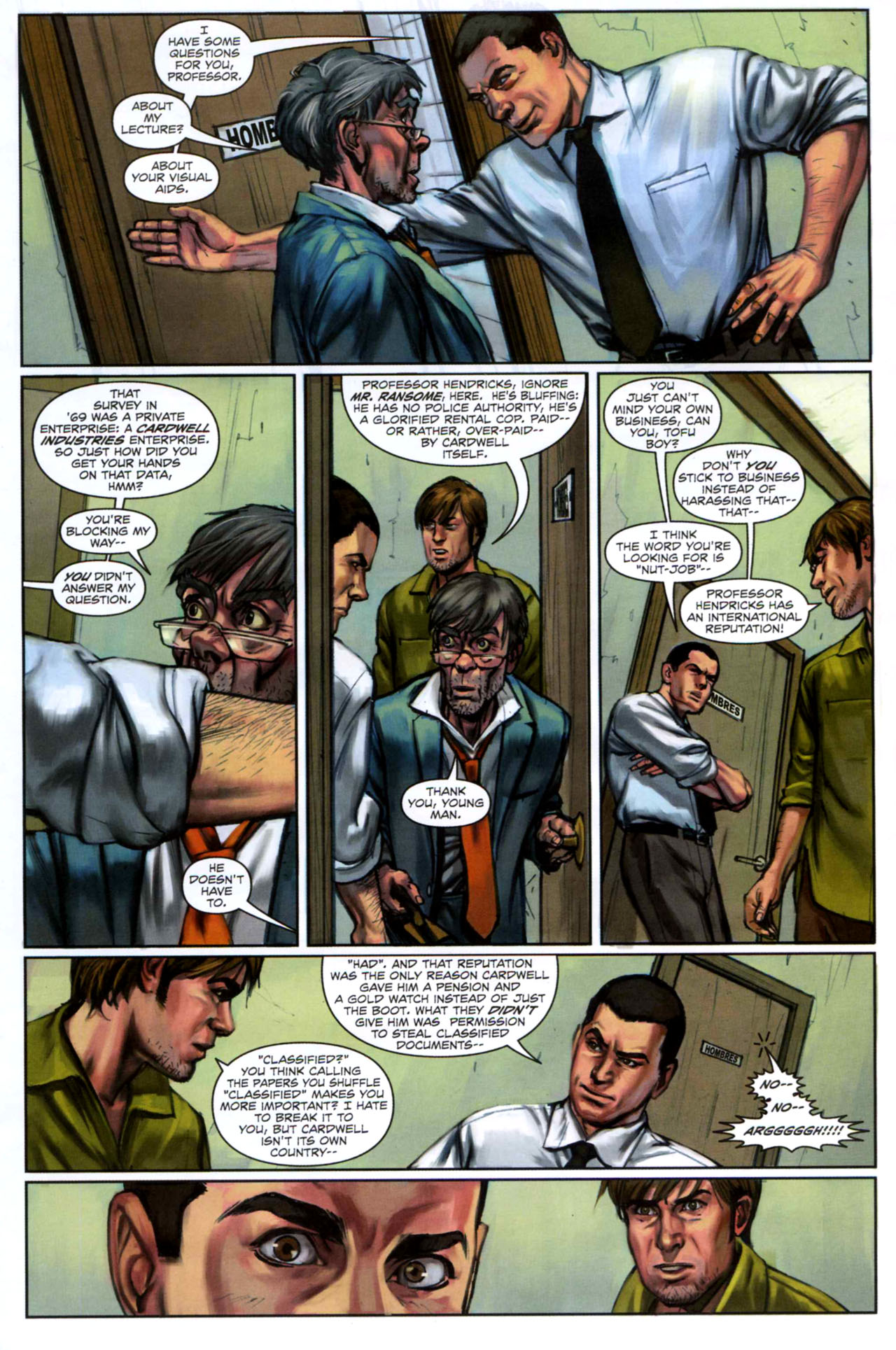 Read online Sheena - Trail of the Mapinguari comic -  Issue # Full - 5