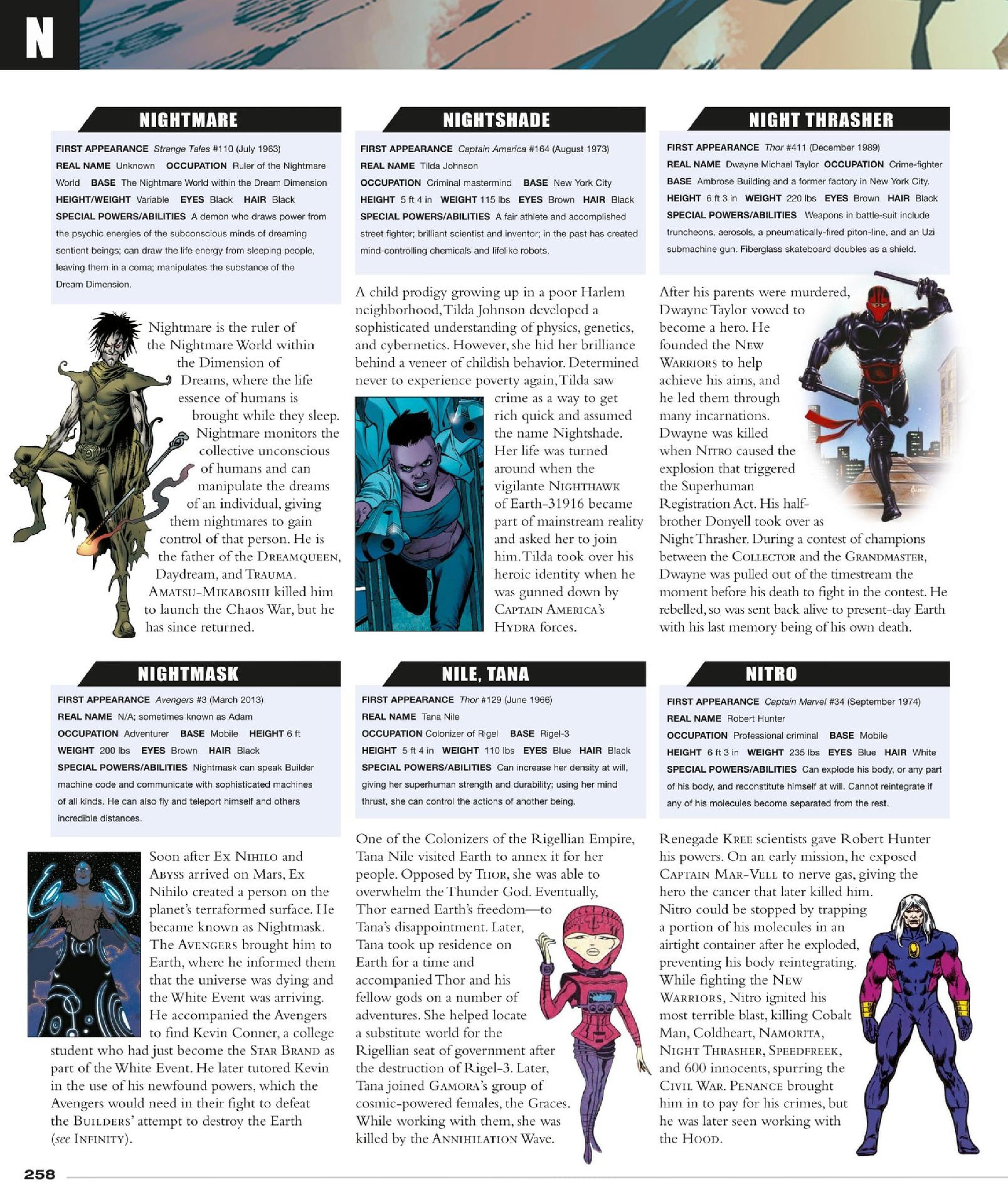 Read online Marvel Encyclopedia, New Edition comic -  Issue # TPB (Part 3) - 61