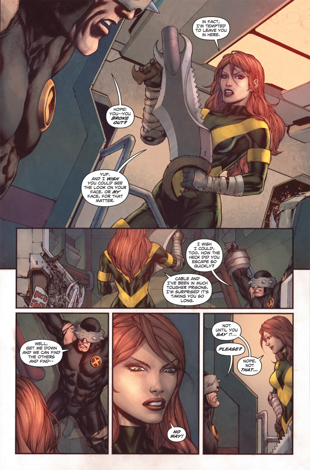 Read online X-Men/Steve Rogers: Escape From the Negative Zone comic -  Issue # TPB - 54