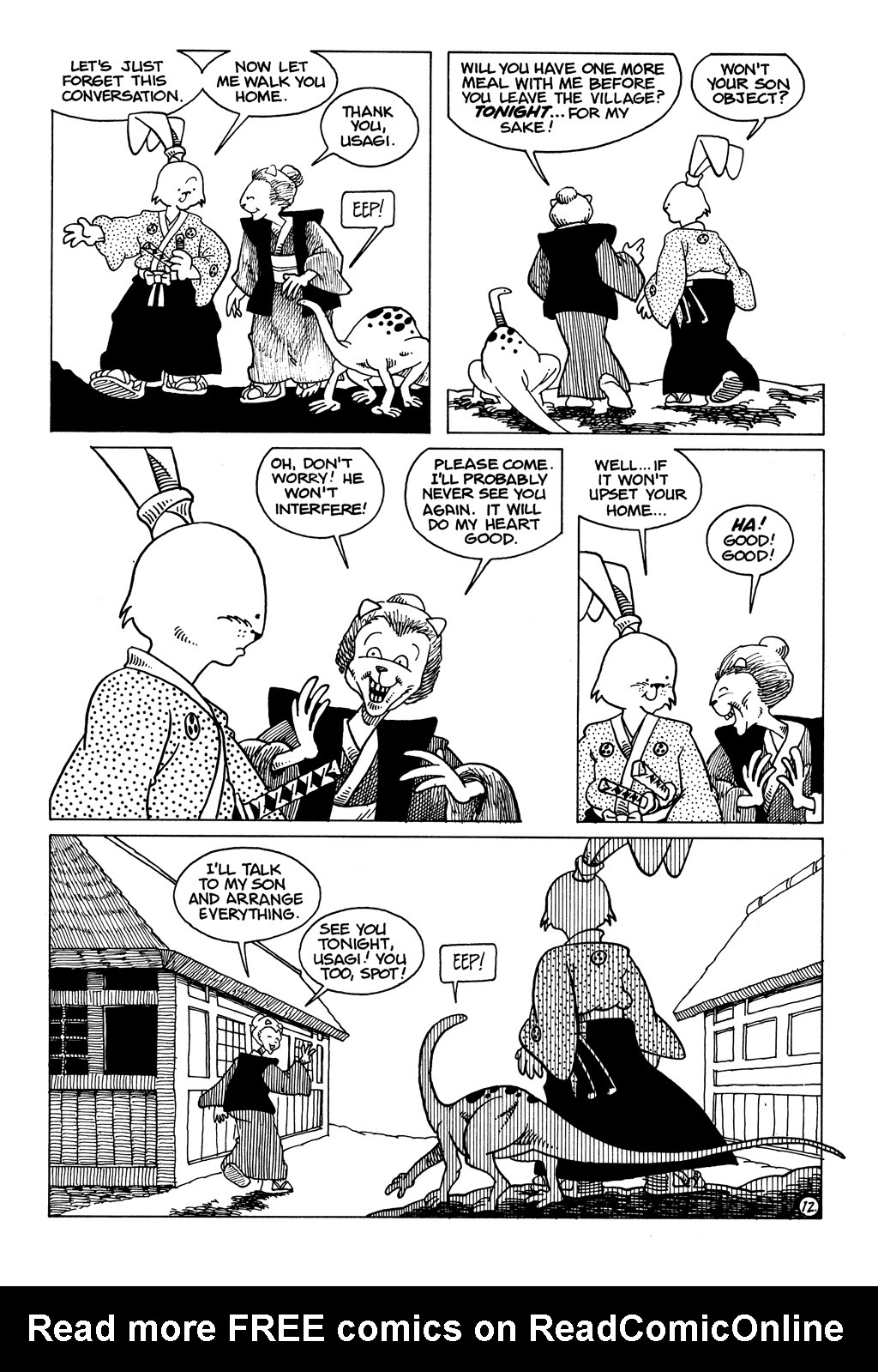 Read online Usagi Yojimbo (1987) comic -  Issue #8 - 14