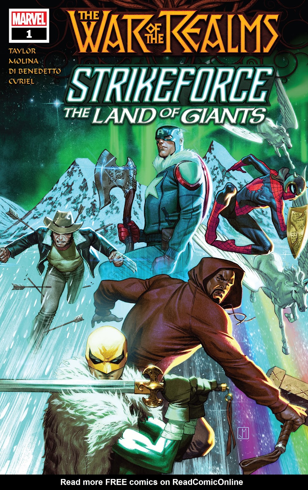 Read online War Of The Realms Strikeforce: The Land Of Giants comic -  Issue # Full - 1