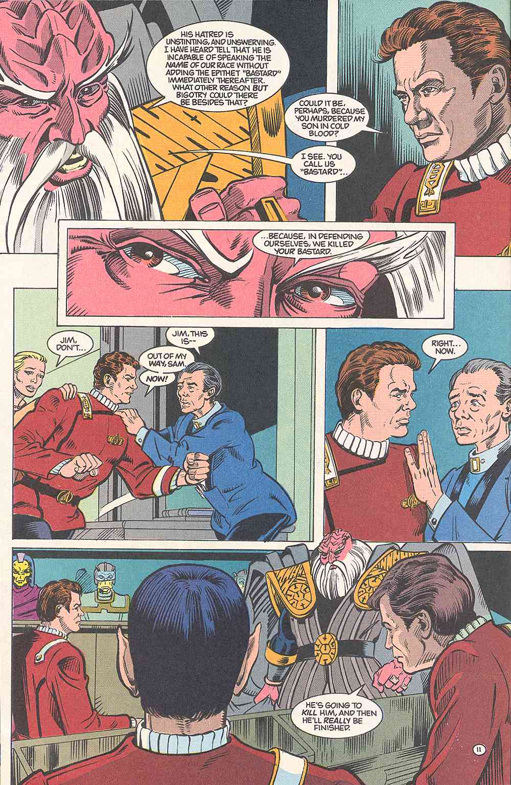 Read online Star Trek (1989) comic -  Issue #12 - 13