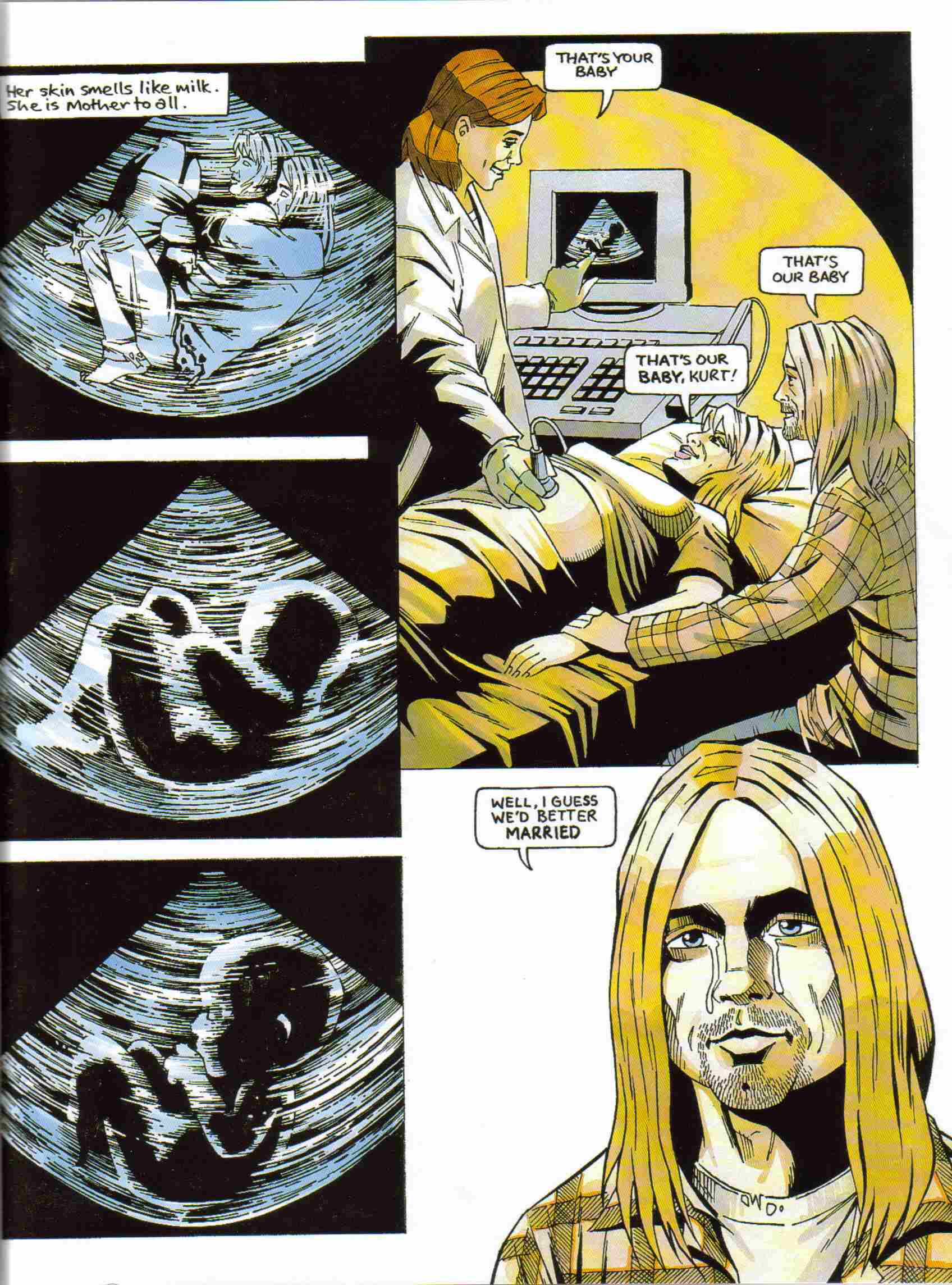 Read online GodSpeed: The Kurt Cobain Graphic comic -  Issue # TPB - 62