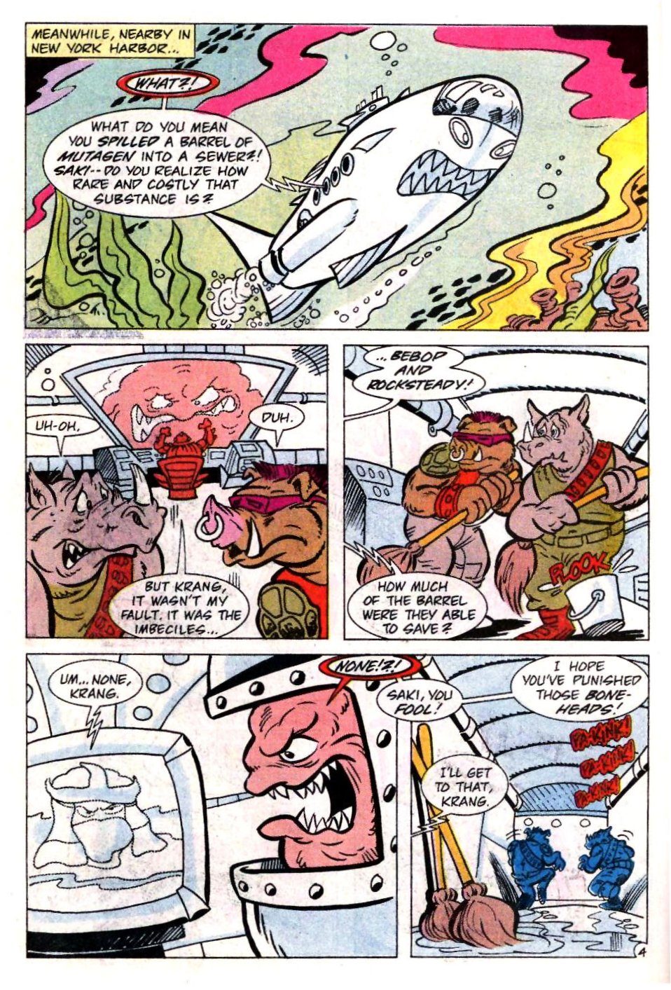Read online Teenage Mutant Ninja Turtles Adventures (1989) comic -  Issue #5 - 5