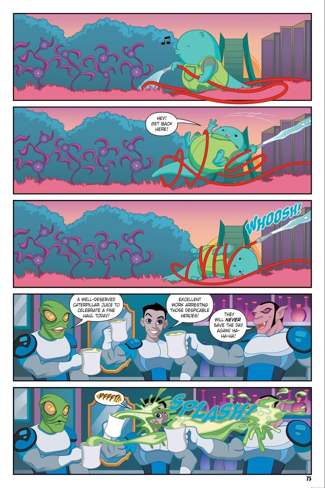 Read online DC Super Hero Girls: Search for Atlantis comic -  Issue # TPB - 73