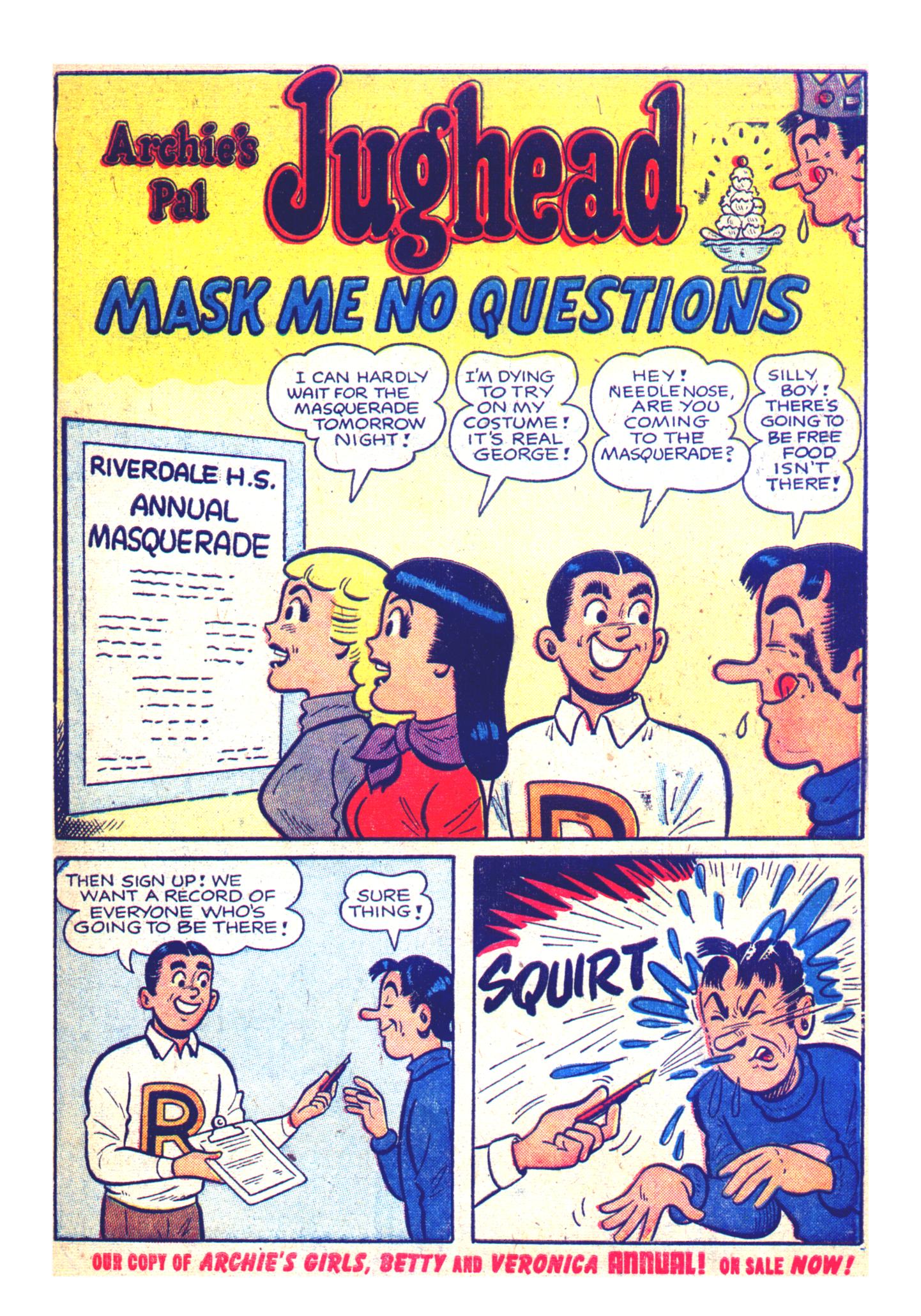 Read online Archie's Pal Jughead Annual comic -  Issue #1 - 3