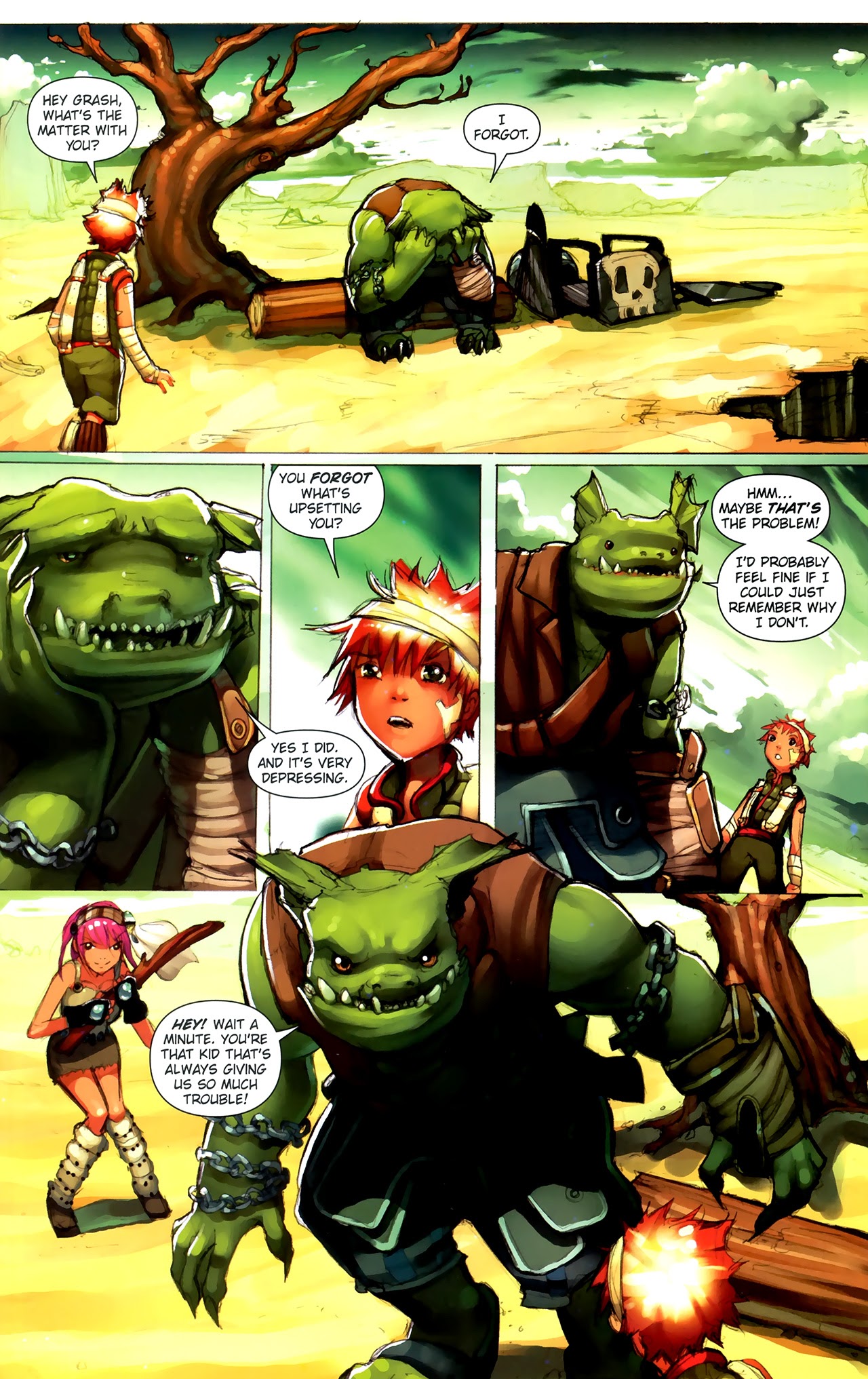 Read online Sky Pirates Of Neo Terra comic -  Issue #2 - 19