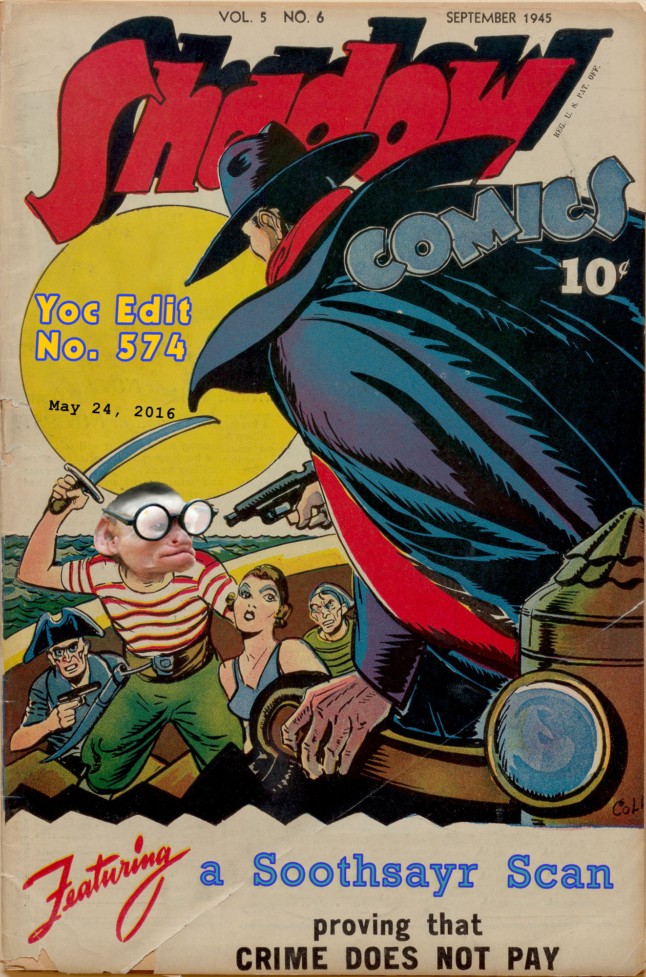 Read online Shadow Comics comic -  Issue #54 - 53