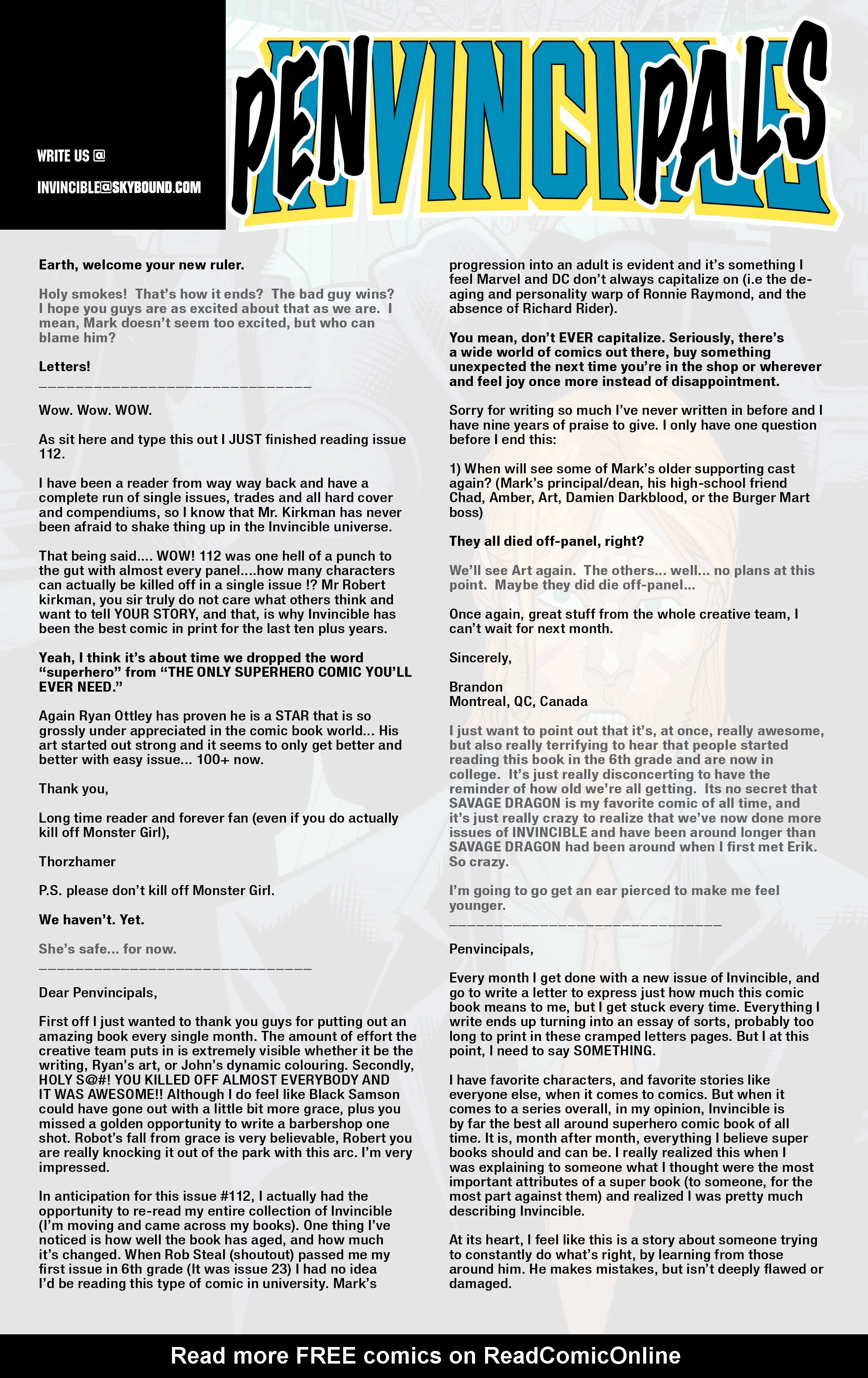 Read online Invincible comic -  Issue #114 - 23