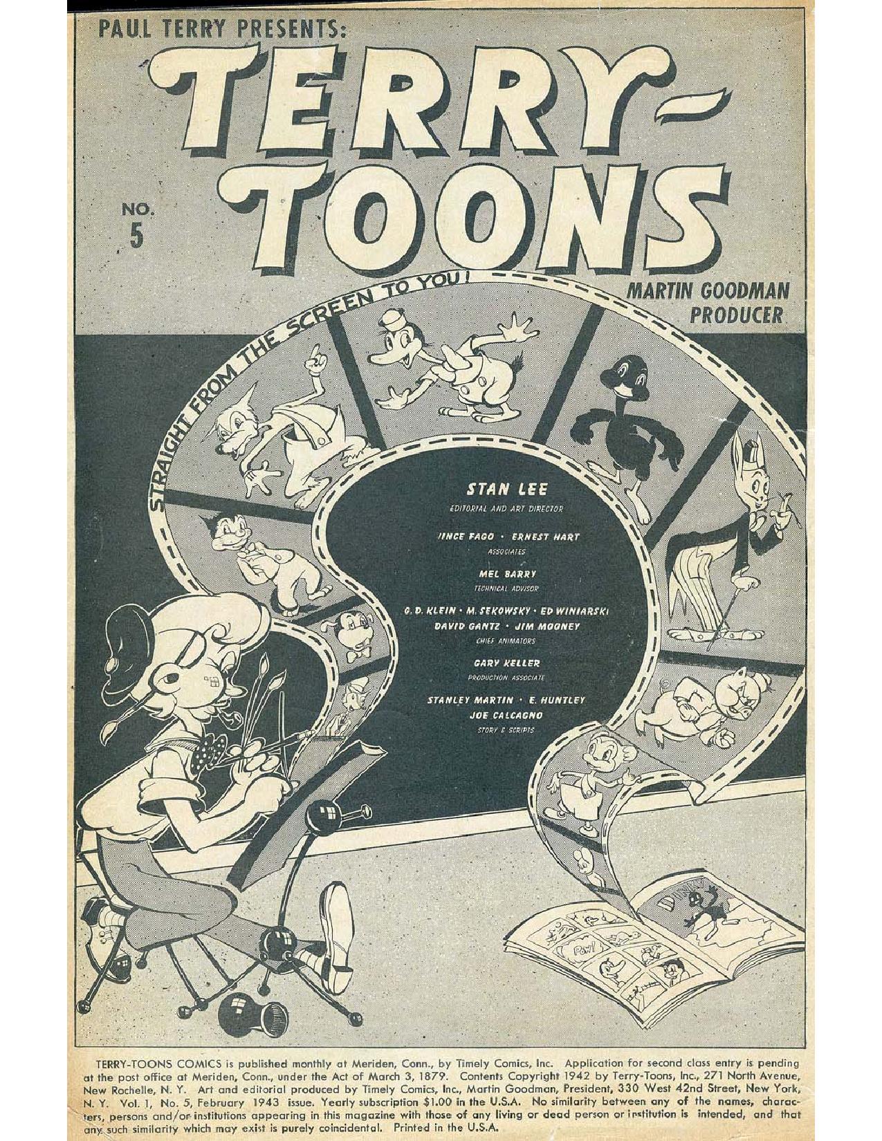 Read online Terry-Toons Comics comic -  Issue #5 - 2