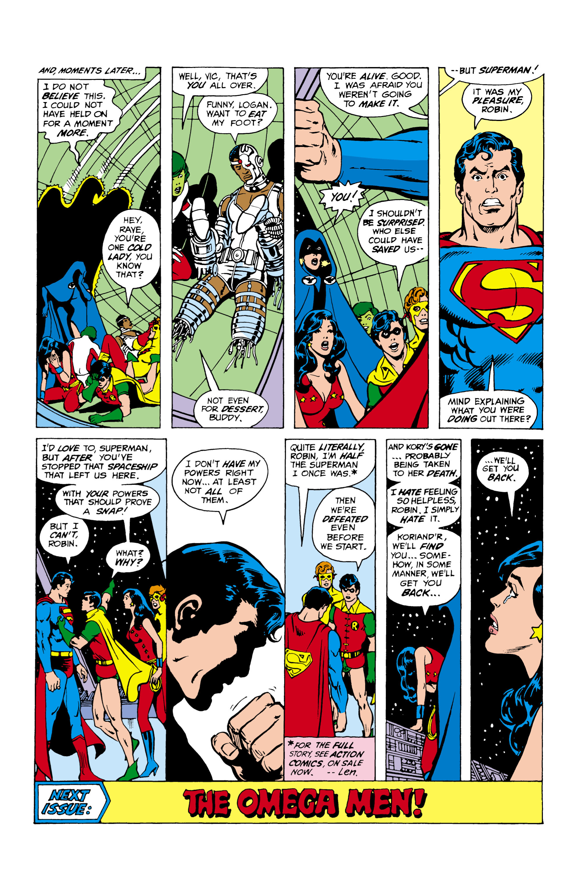 Read online The New Teen Titans (1980) comic -  Issue #23 - 26