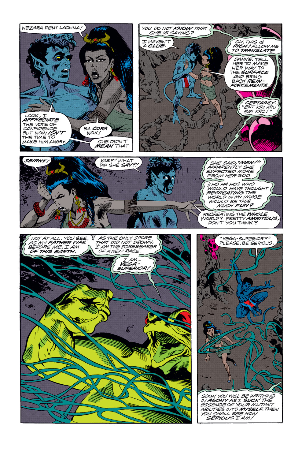 Read online Excalibur (1988) comic -  Issue #31 - 11