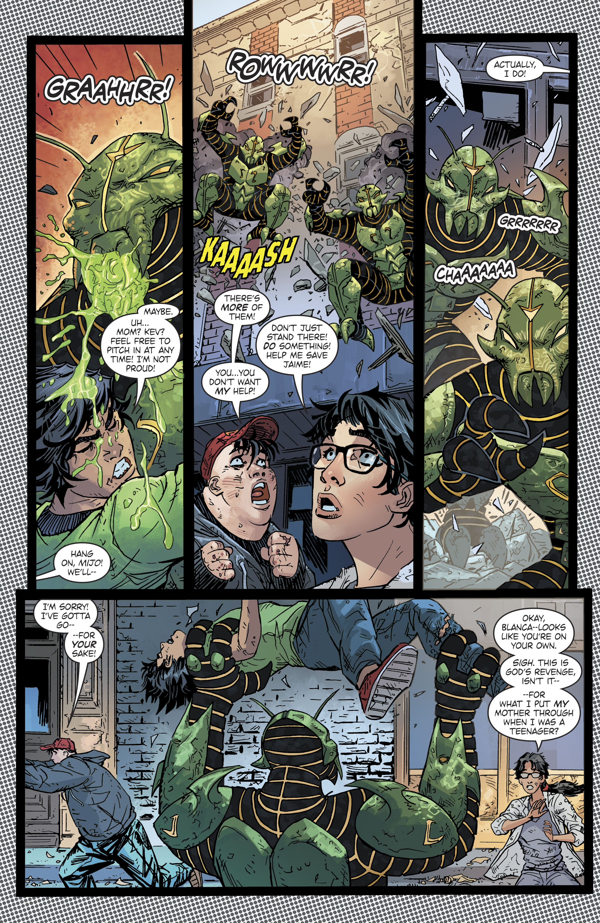 Read online Blue Beetle (2016) comic -  Issue #8 - 14