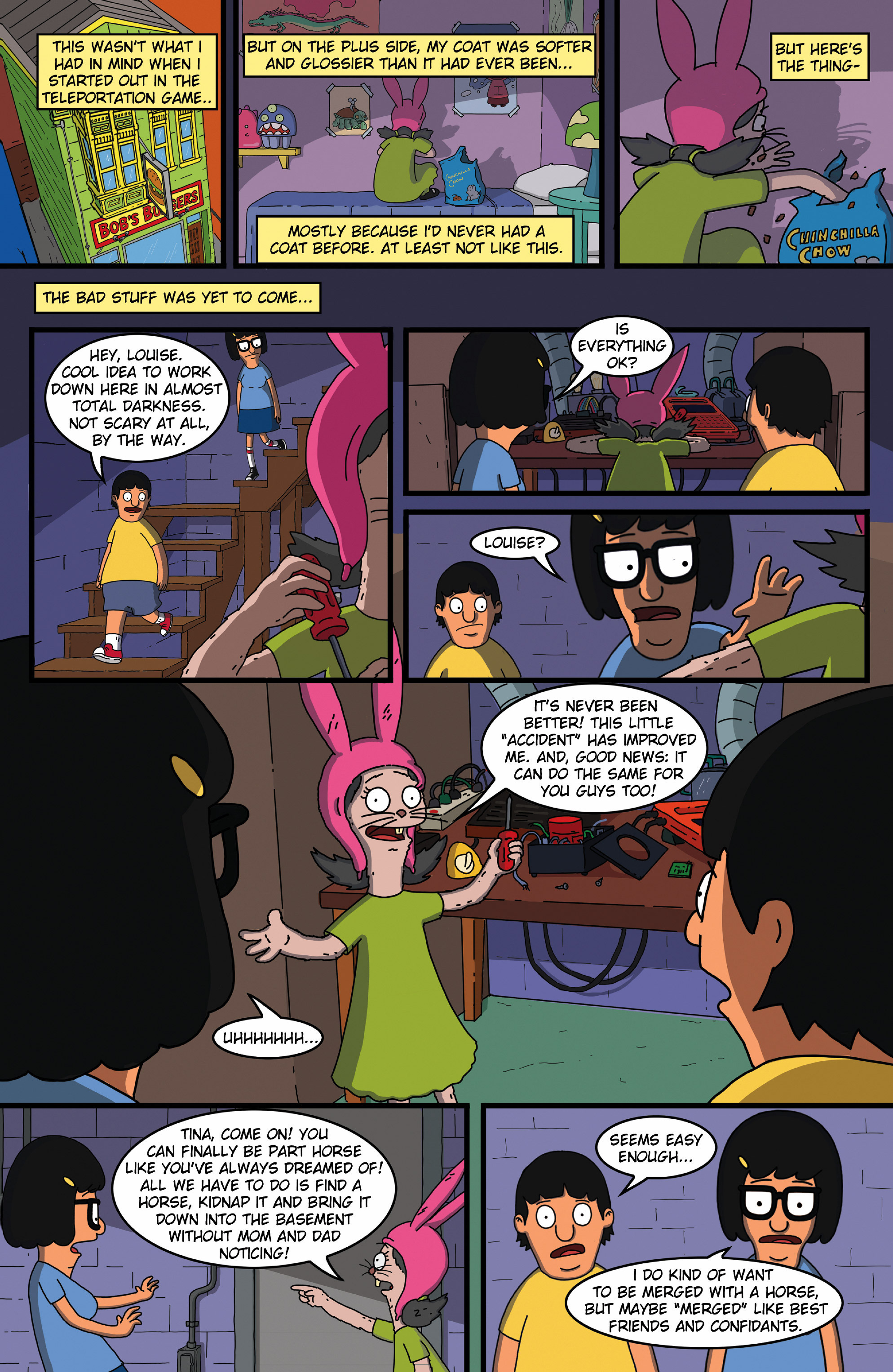 Read online Bob's Burgers (2015) comic -  Issue #14 - 15