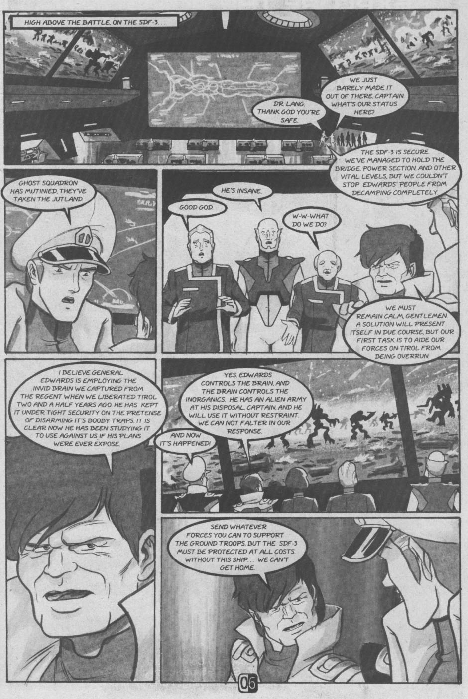 Read online Robotech II: The Sentinels comic -  Issue #13 - 8