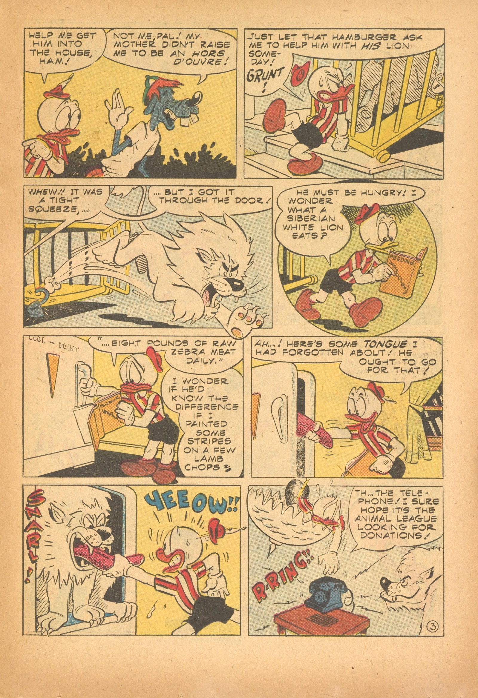 Read online Super Duck Comics comic -  Issue #76 - 15