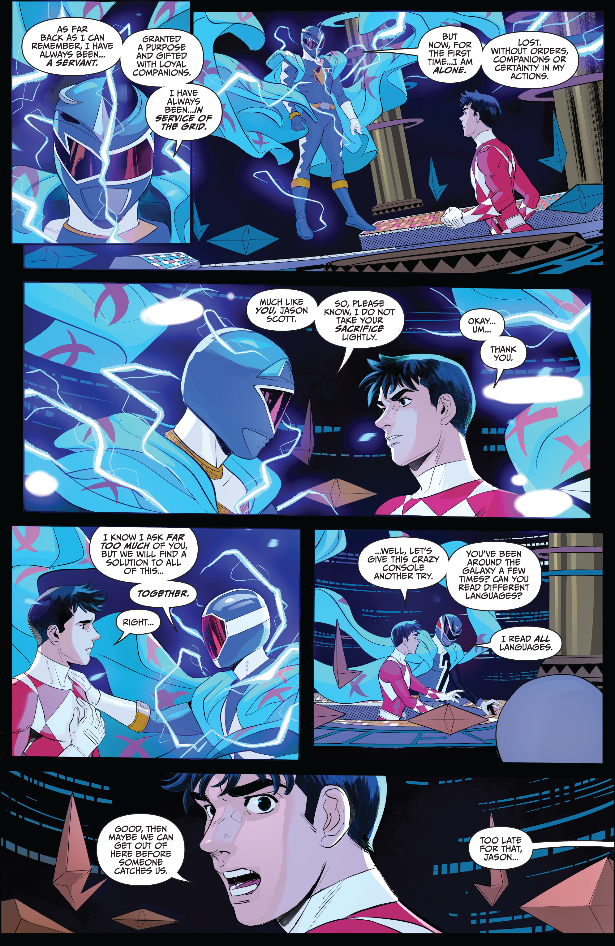 Read online Saban's Go Go Power Rangers comic -  Issue #25 - 23