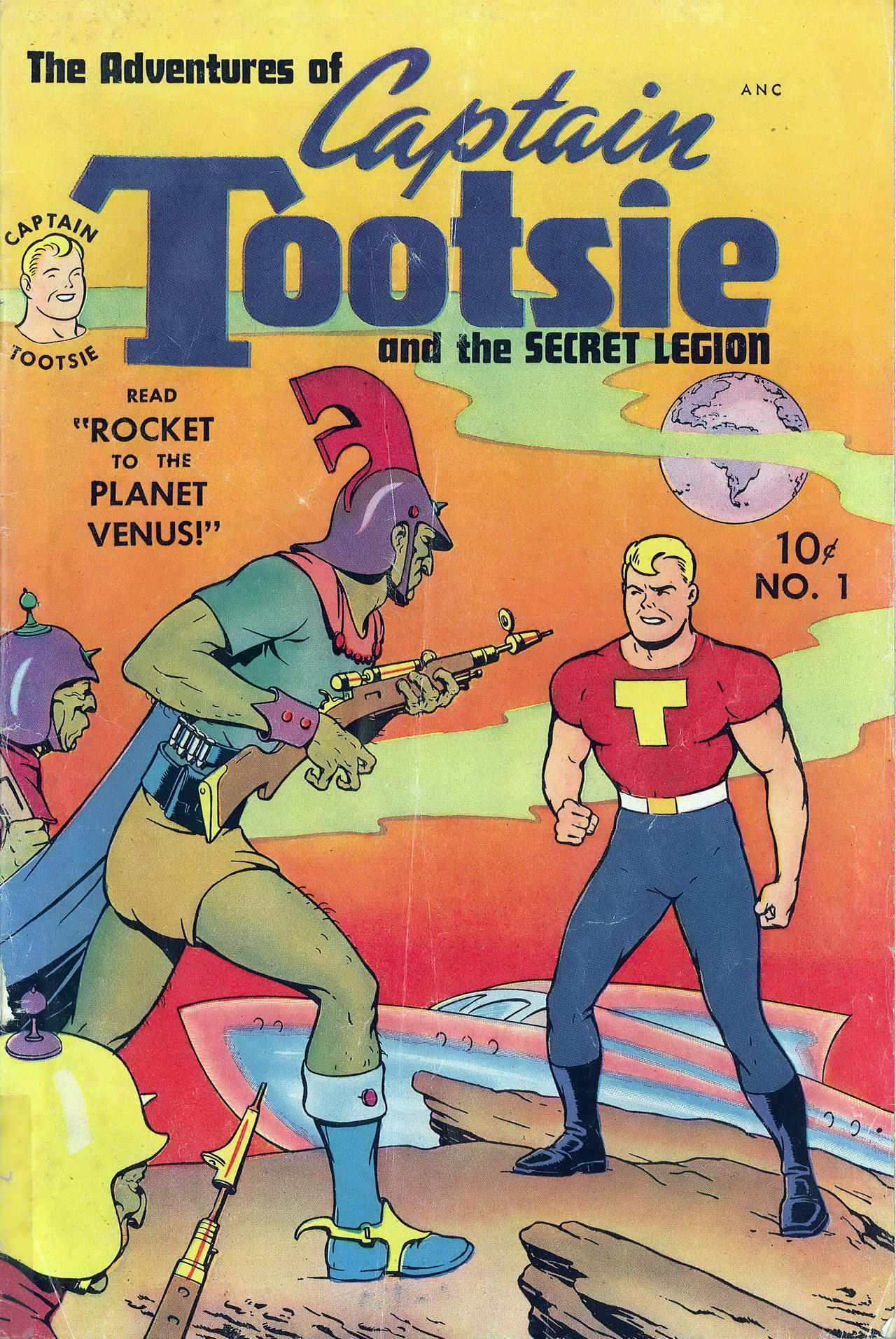 Read online Adventure of Captain Tootsie & the Space Legion comic -  Issue #1 - 1