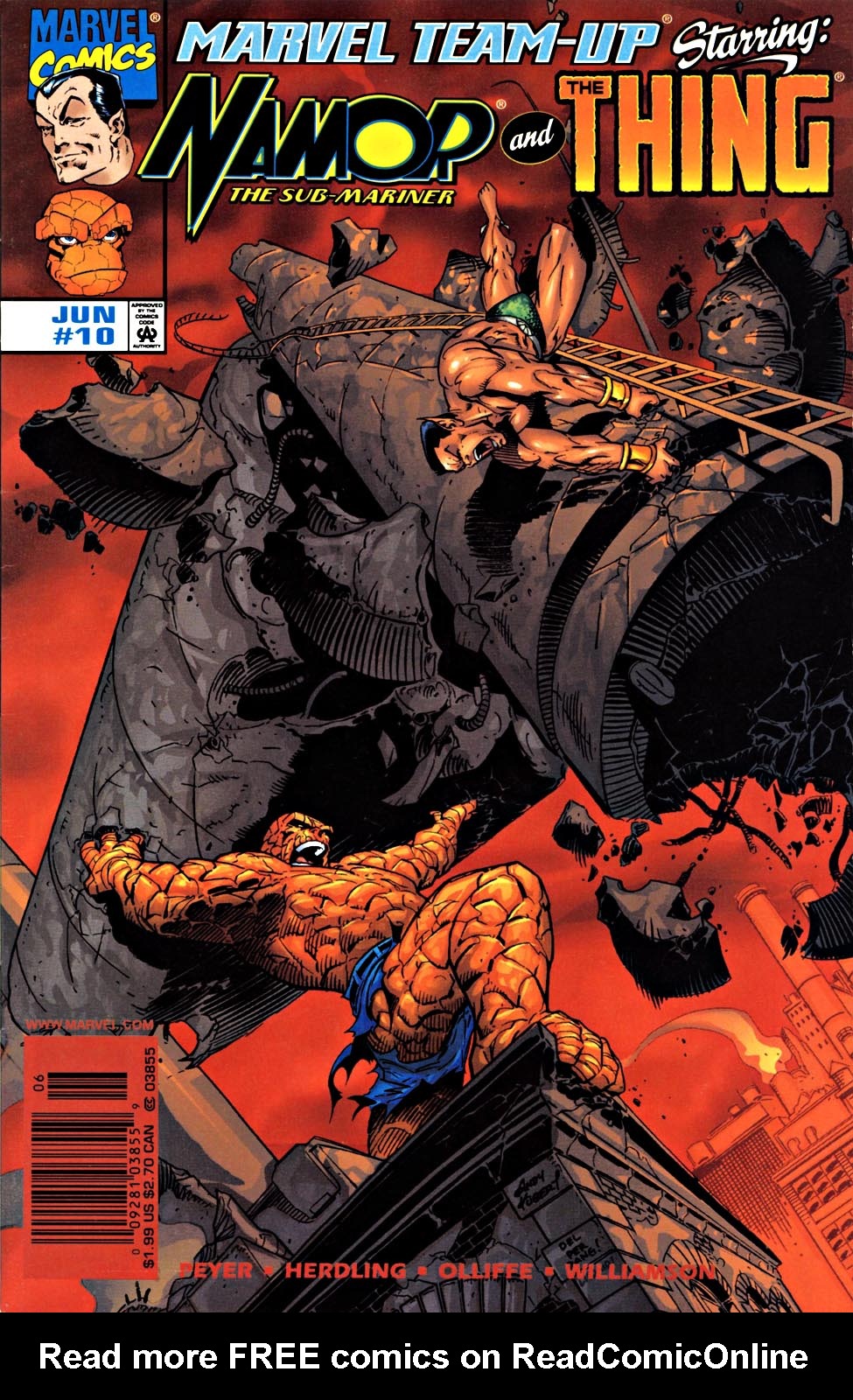 Read online Marvel Team-Up (1997) comic -  Issue #10 - 1