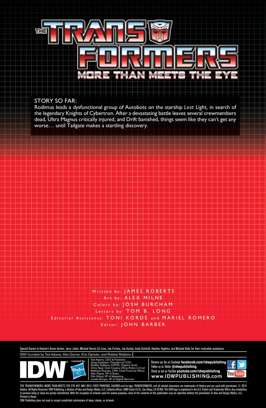 Read online The Transformers: More Than Meets The Eye comic -  Issue #17 - 3