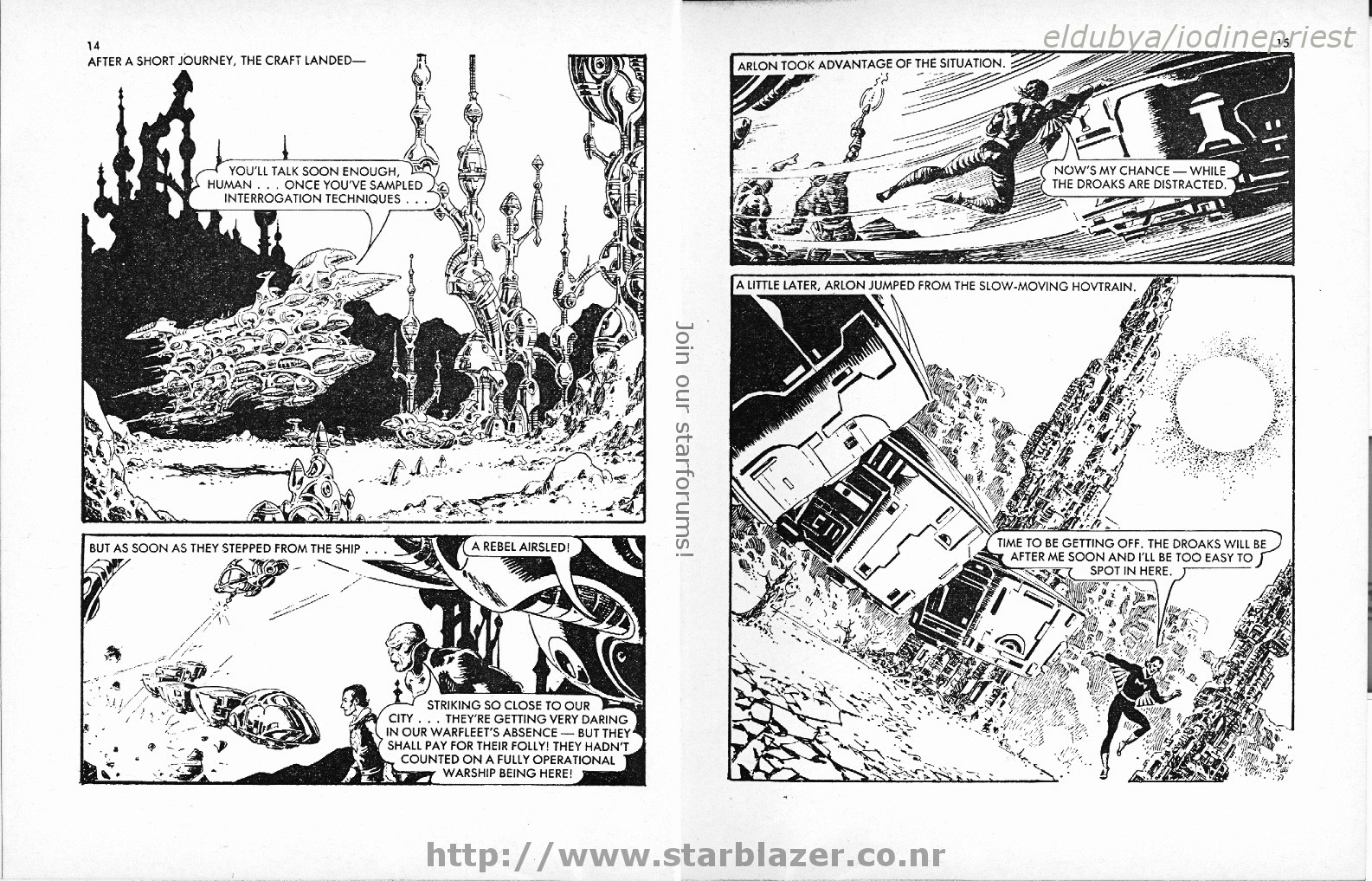 Read online Starblazer comic -  Issue #149 - 9