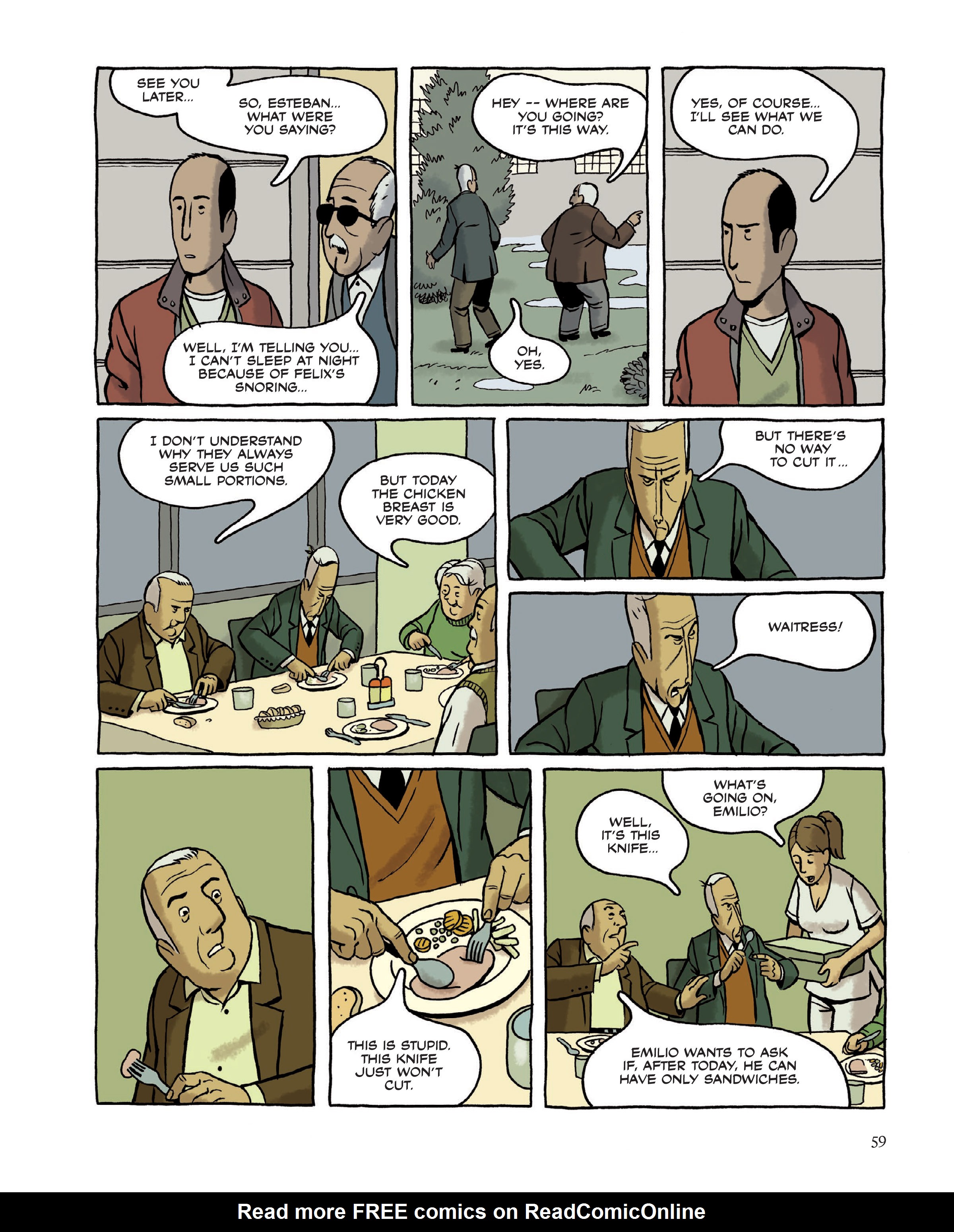 Read online Wrinkles comic -  Issue # TPB - 65