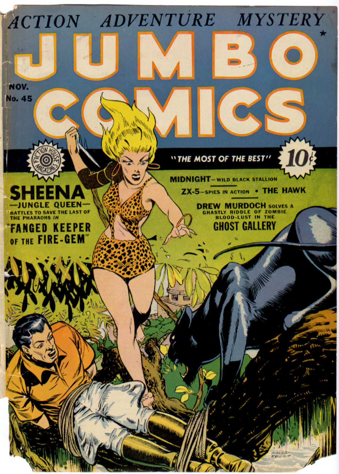Read online Jumbo Comics comic -  Issue #45 - 1