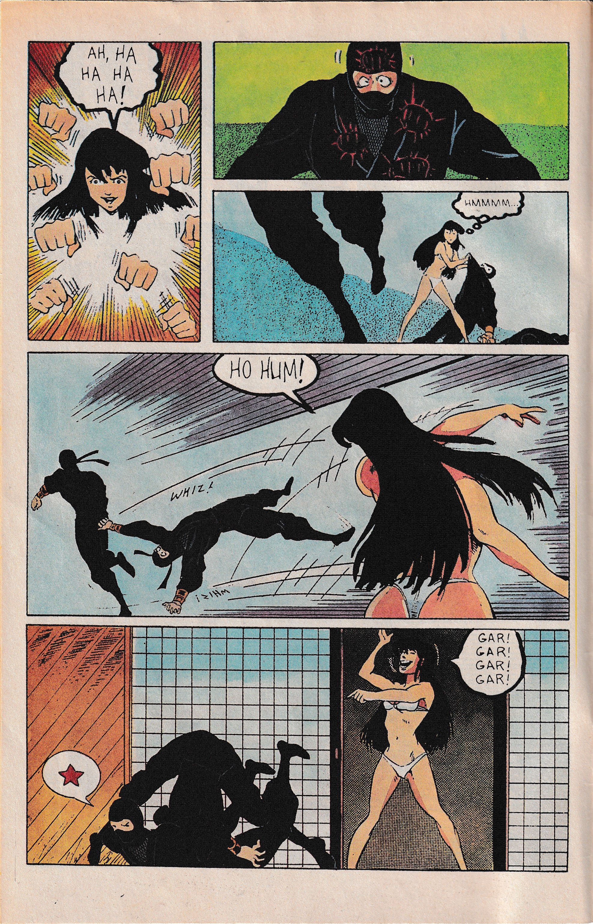 Read online Ninja High School In Color comic -  Issue #1 - 6