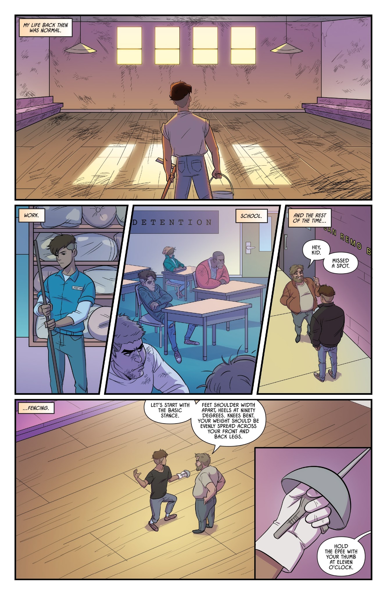 Read online Fence comic -  Issue #1 - 13