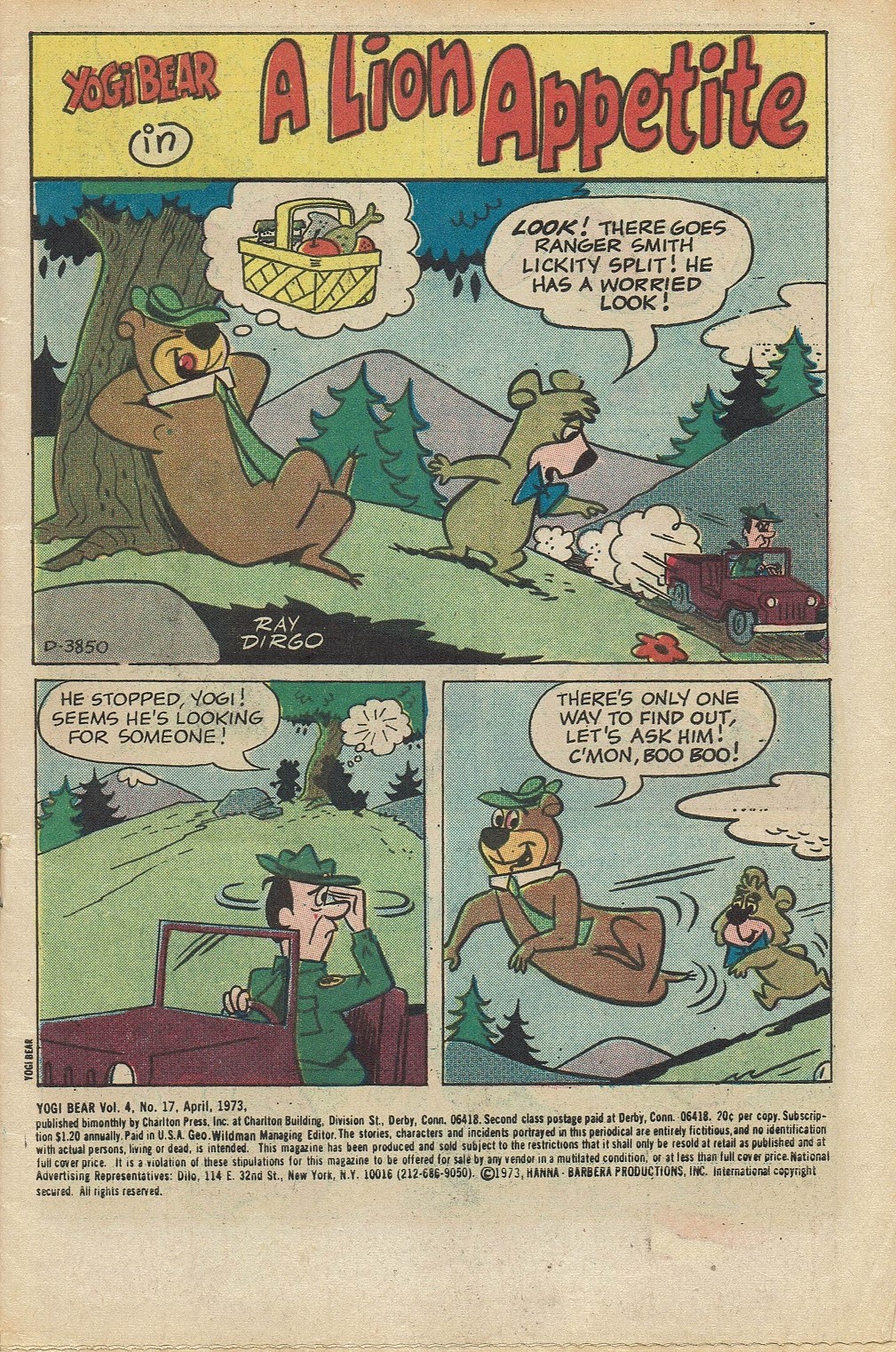 Read online Yogi Bear (1970) comic -  Issue #17 - 3