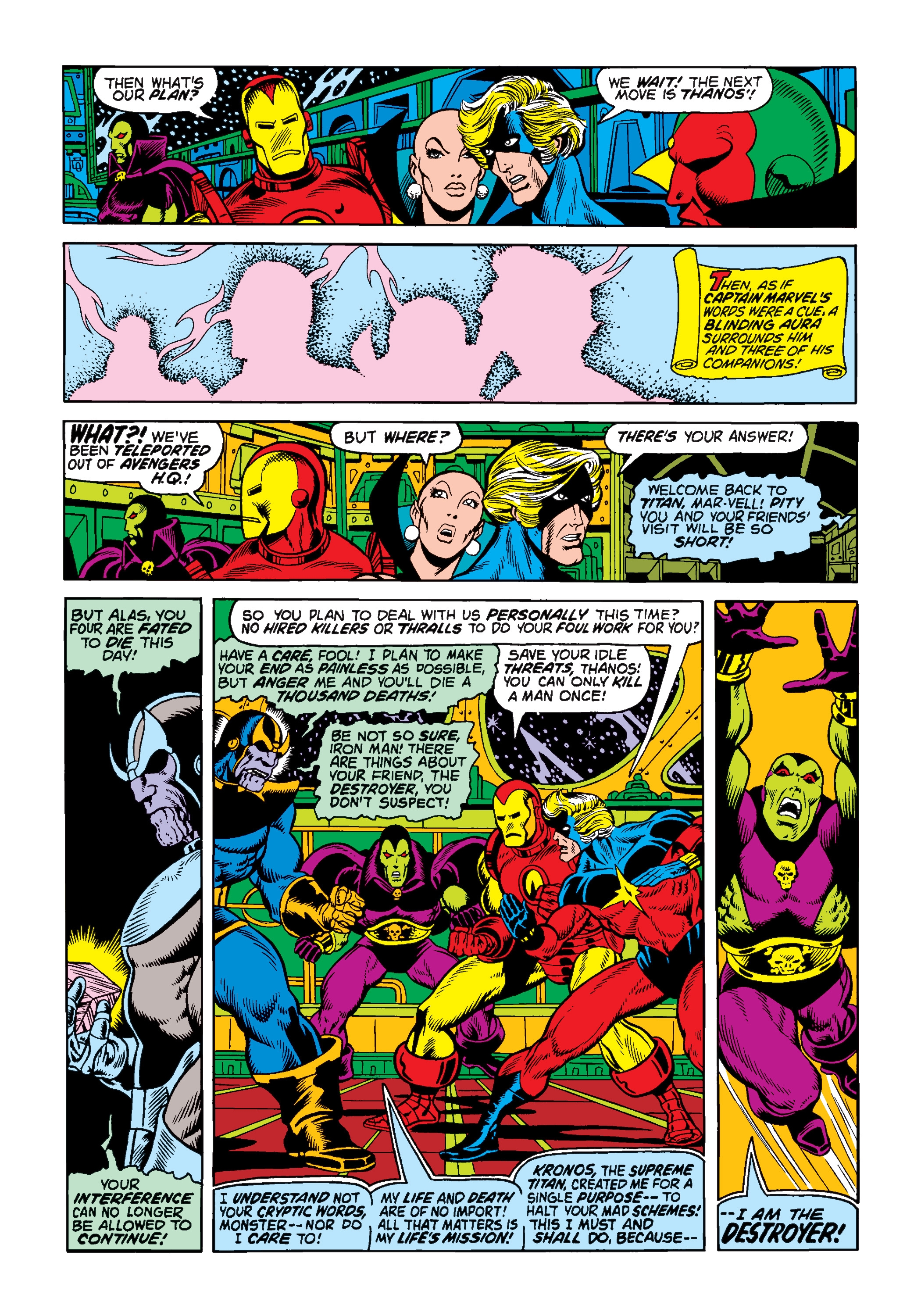 Read online Marvel Masterworks: Captain Marvel comic -  Issue # TPB 3 (Part 3) - 19