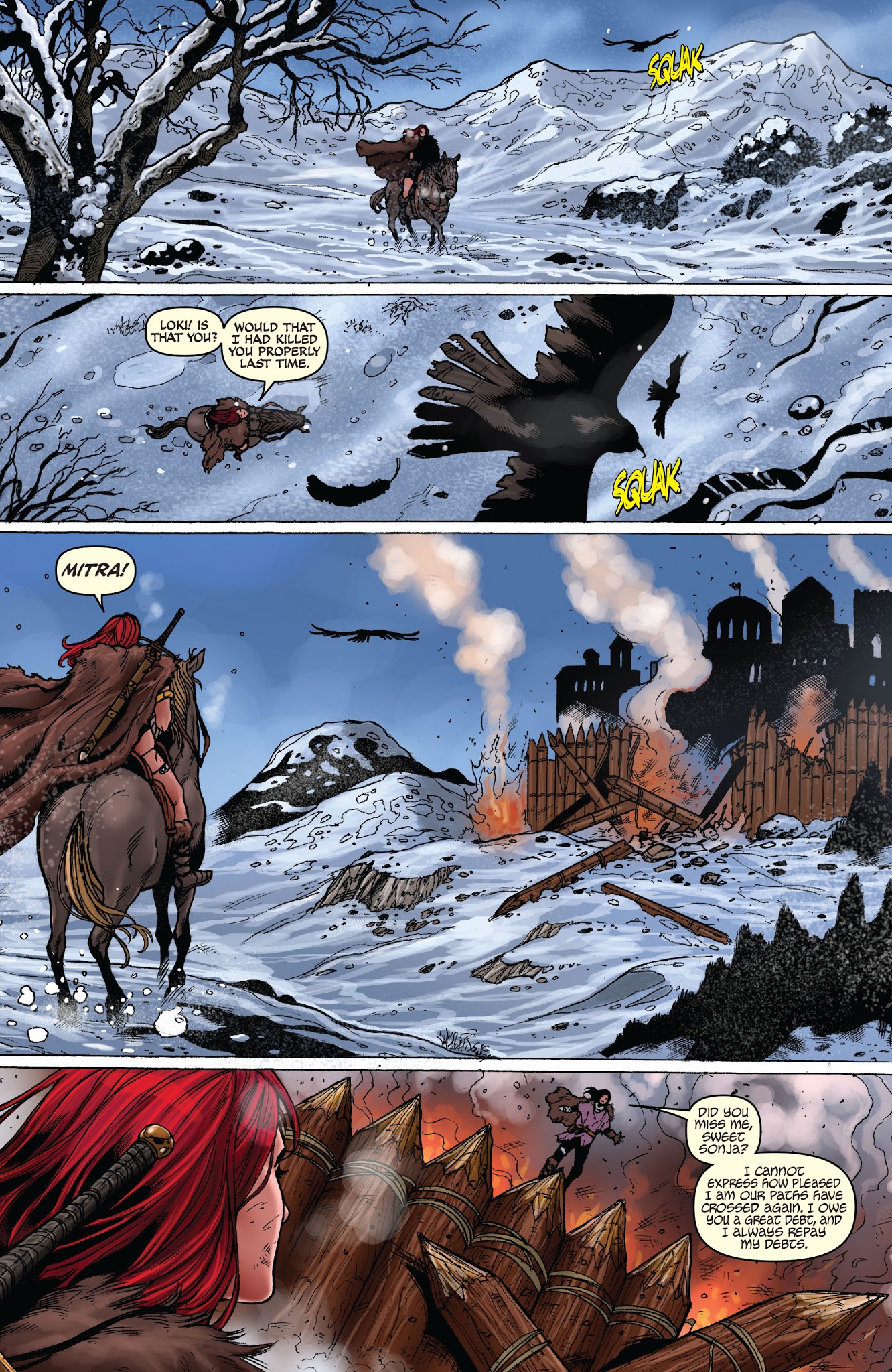 Read online Red Sonja: Revenge of the Gods comic -  Issue #2 - 17