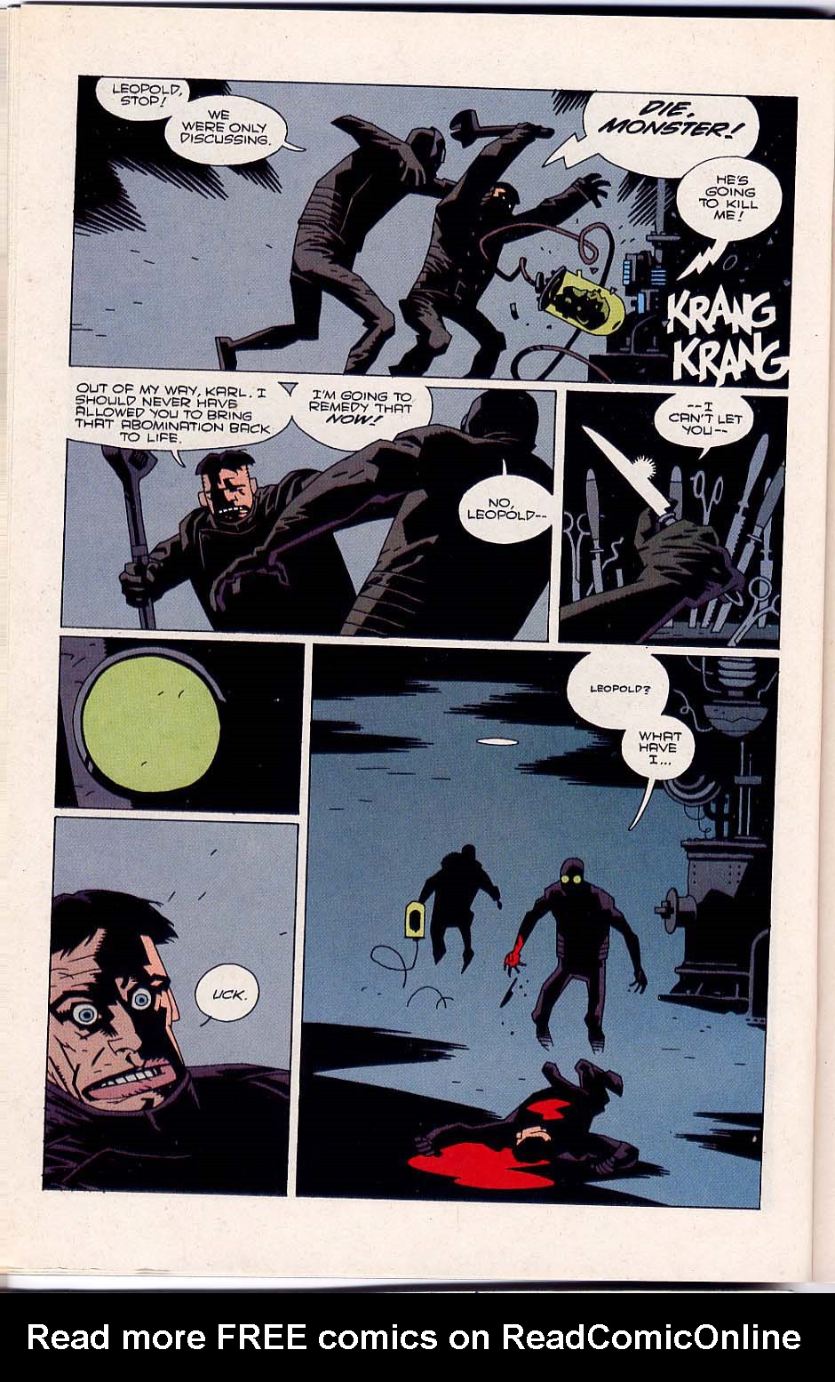 Read online Hellboy: Wake the Devil comic -  Issue #4 - 22