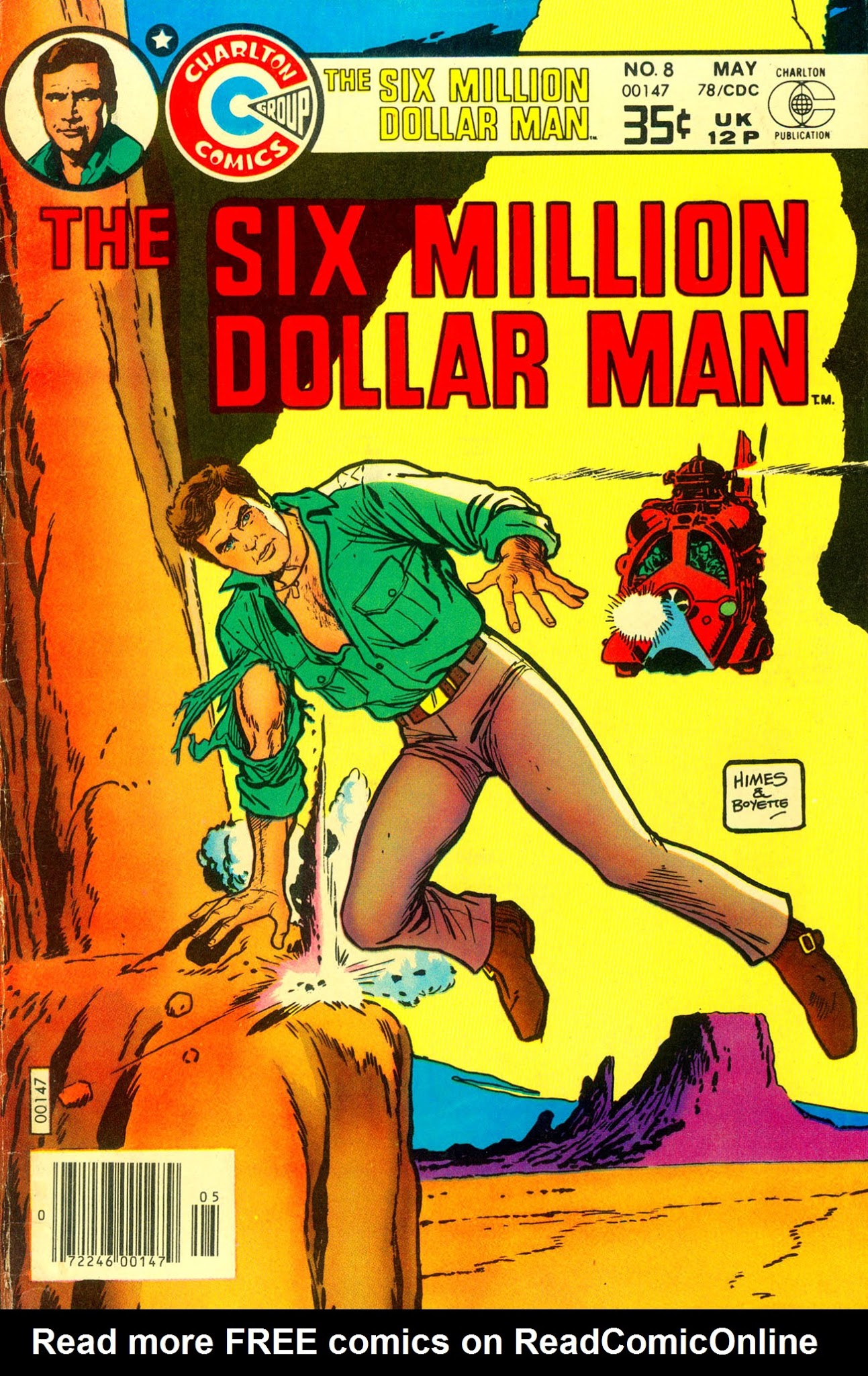 Read online The Six Million Dollar Man [comic] comic -  Issue #8 - 1