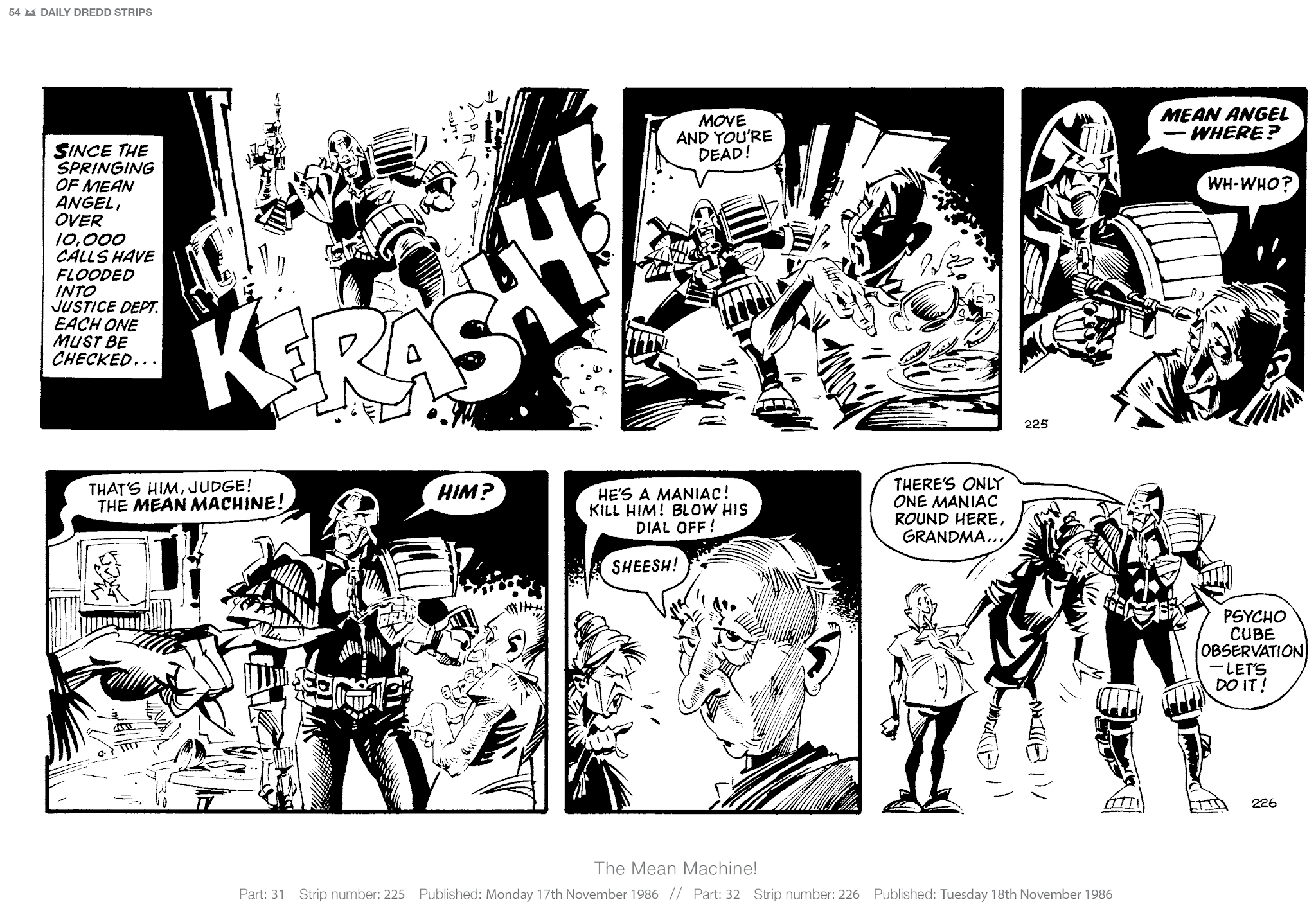 Read online Judge Dredd: The Daily Dredds comic -  Issue # TPB 2 - 57