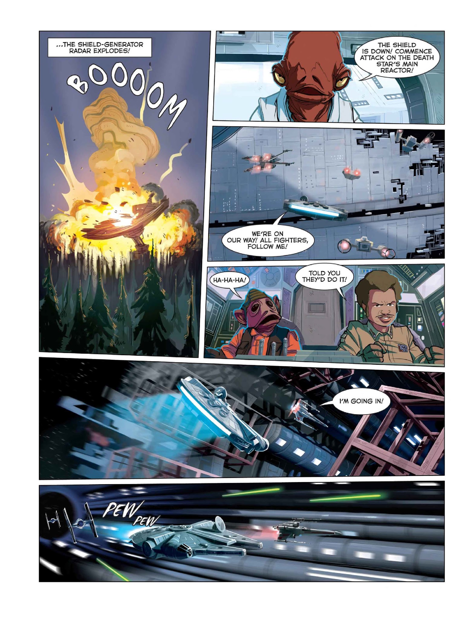 Read online Star Wars: The Original Trilogy comic -  Issue # TPB - 202