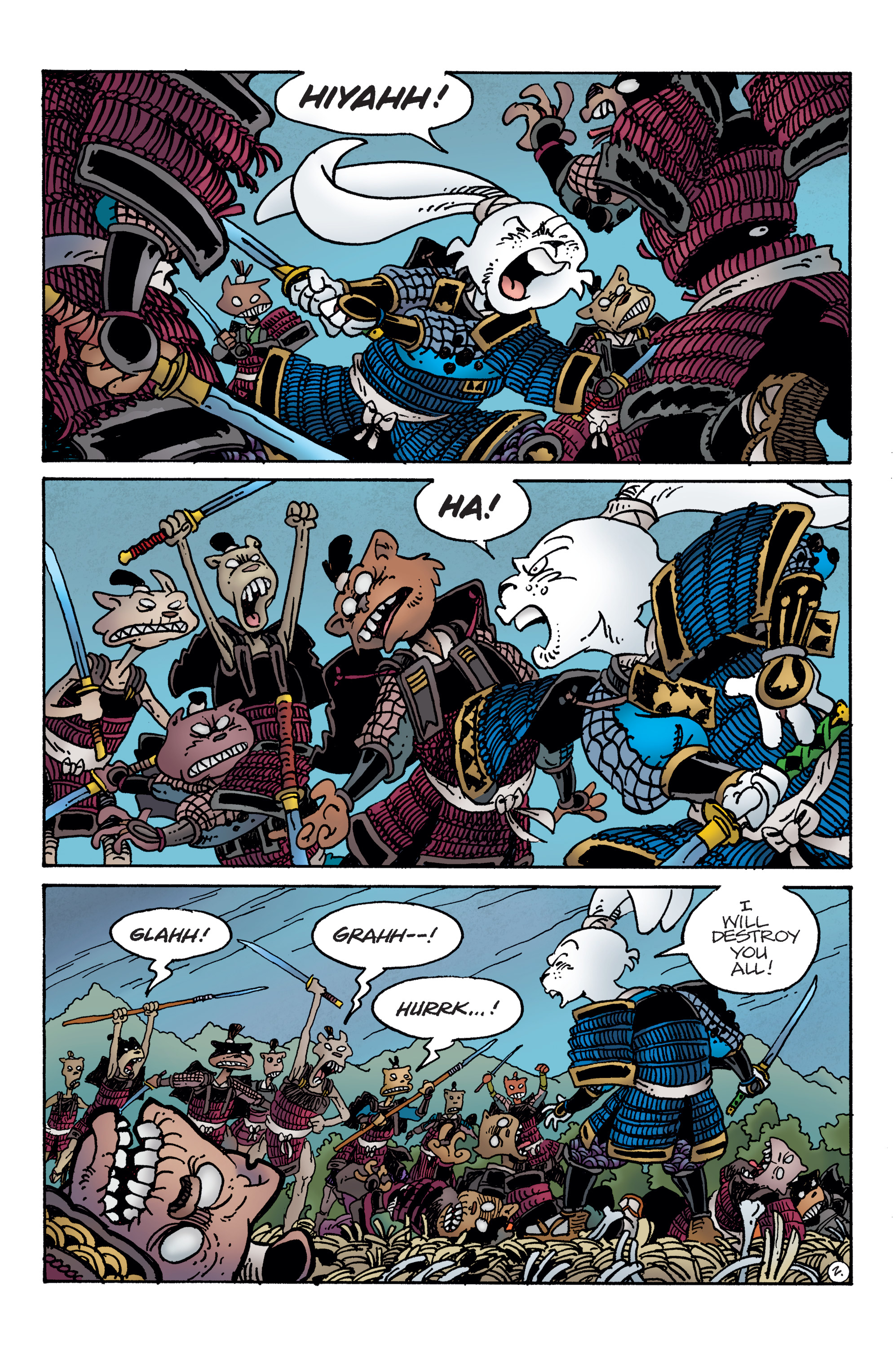 Read online Usagi Yojimbo (2019) comic -  Issue #4 - 4