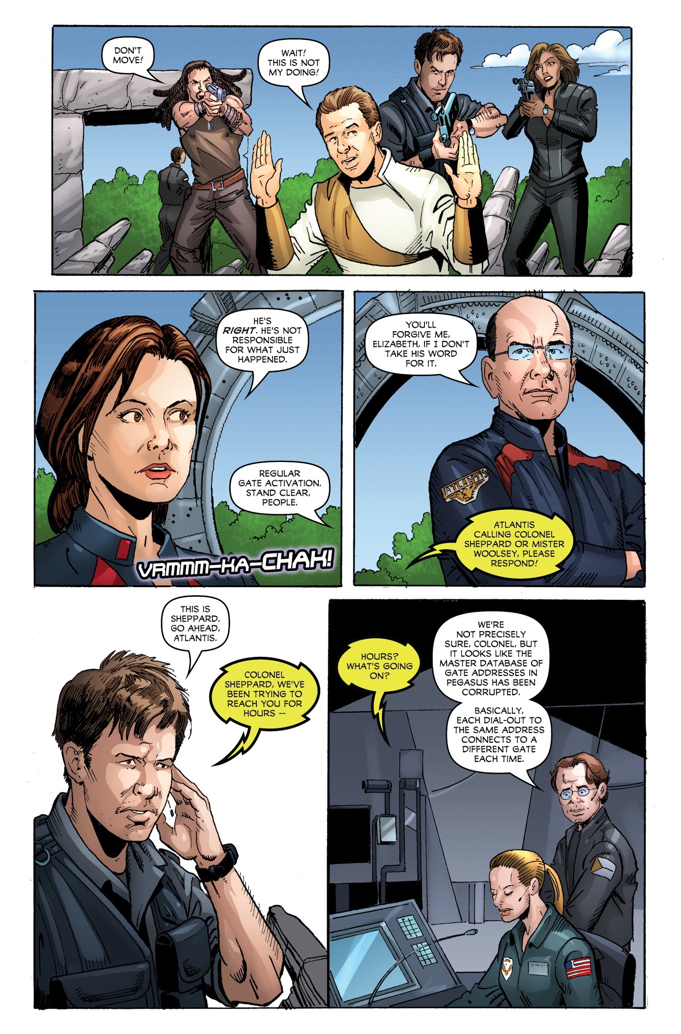 Read online Stargate Atlantis: Singularity comic -  Issue #2 - 17